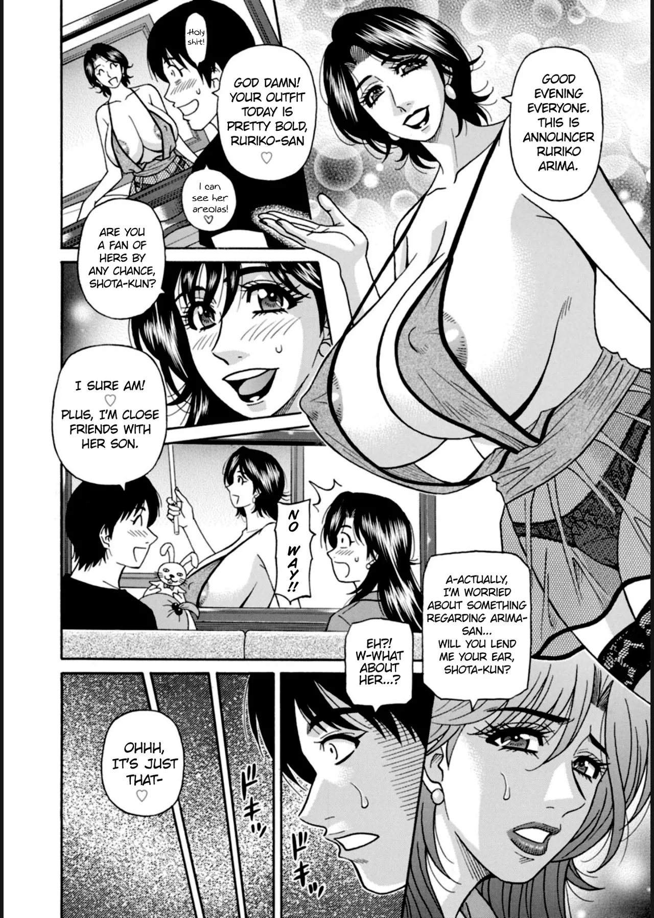 HELP! Saya Sensei Ch.1-7 page 82 - nakadashi swimsuit hentai manga - read online free