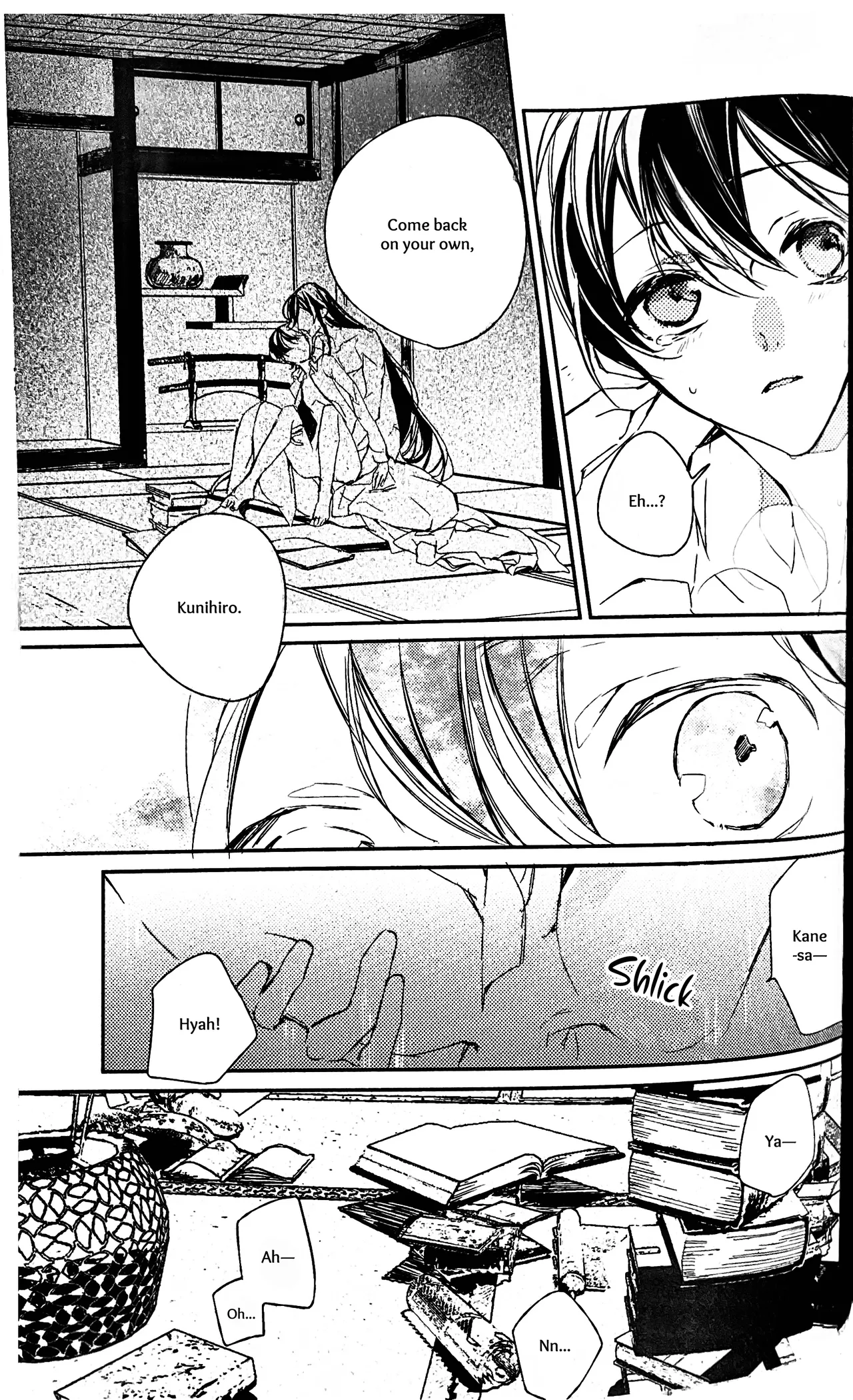 Yuukan Yashiki: Hanadoki | Leisure Grounds: Flowering Season page 30 featuring horikawa kunihiro touken ranbu parody - yaoi males only hentai manga - read online free