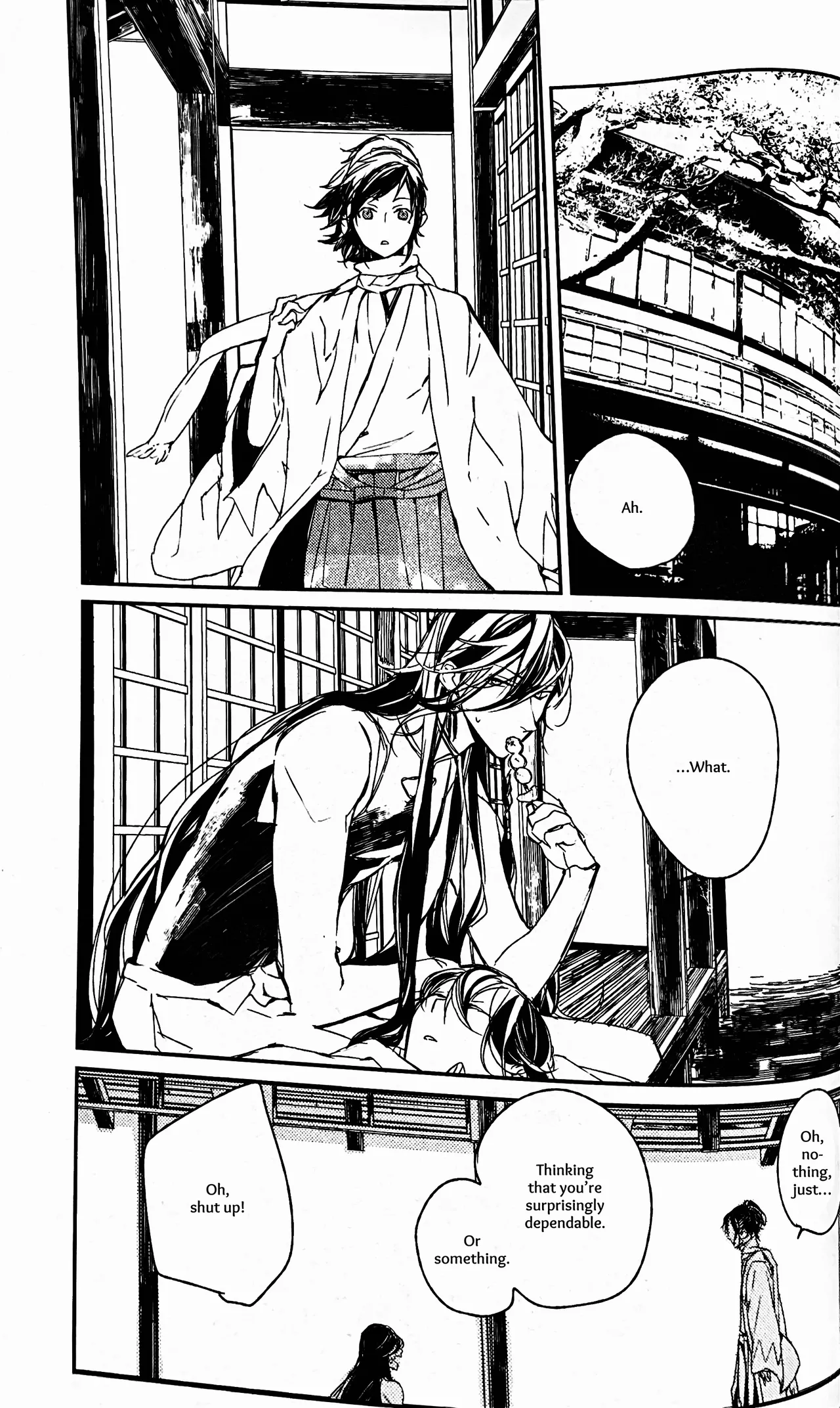 Yuukan Yashiki: Hanadoki | Leisure Grounds: Flowering Season page 36 featuring horikawa kunihiro touken ranbu parody - yaoi males only hentai manga - read online free