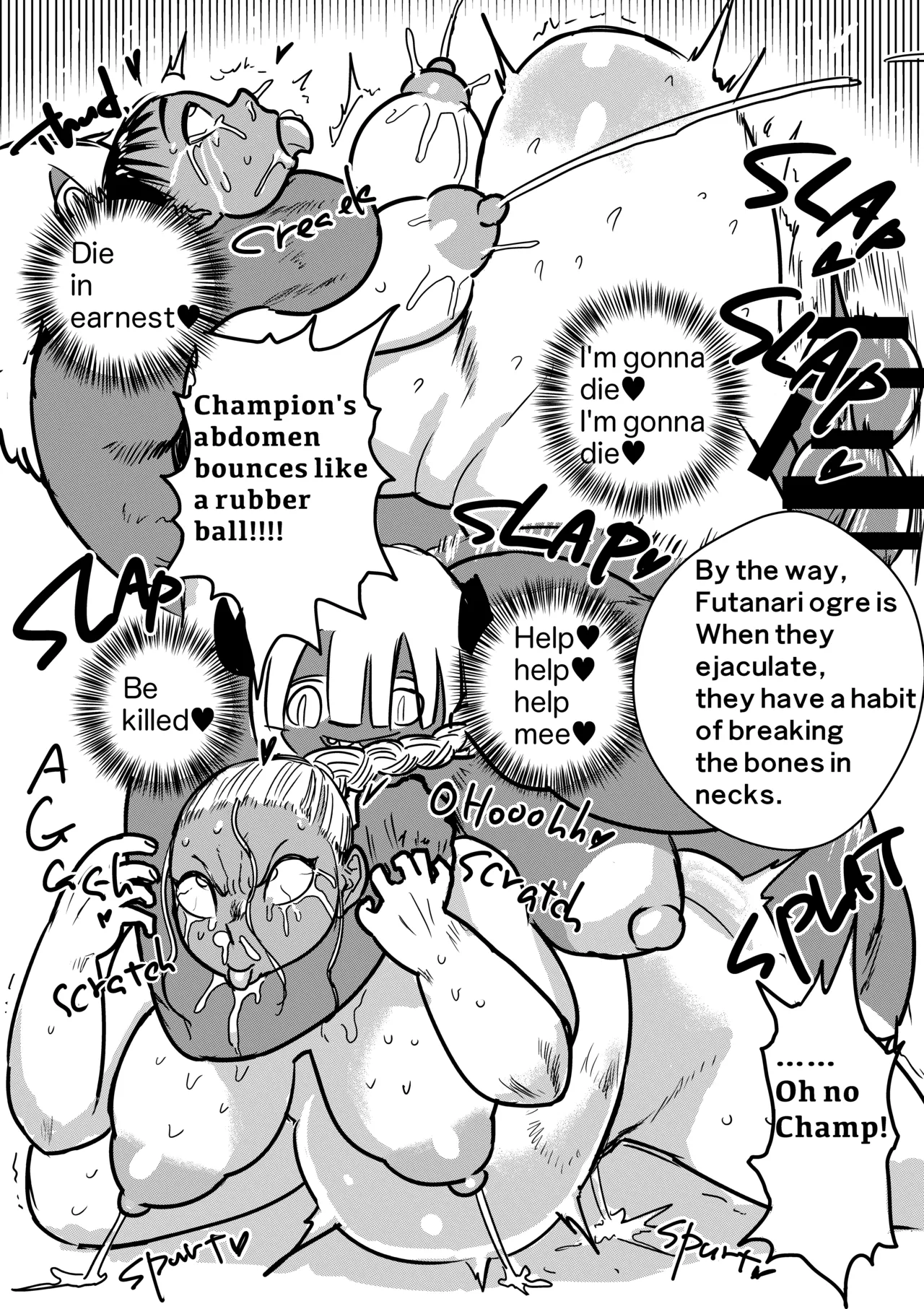 Zetsumei Ninshin Akume Battle | Fatal Pregancy Acme Battle page 44 original parody - big penis impregnation hentai manga - read online free