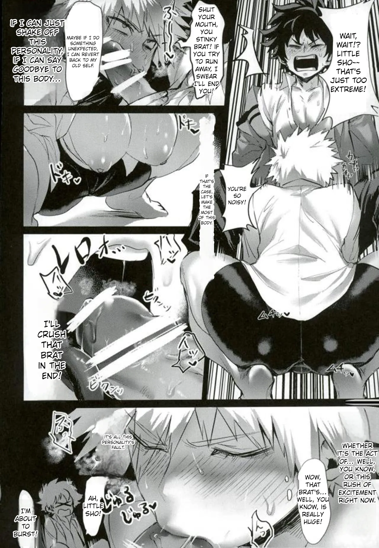 Katsumi Dynamite!! page 11 featuring katsuki bakugou my hero academia parody - sole female sole male hentai manga - read online free