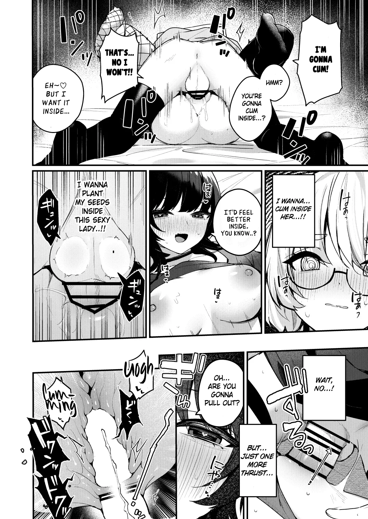 [Menbow Federation (Menbow)] Boku no Kimochi o Mote Asobu Doutei Kari Onee-san ni Shiboraremakuru Hanashi  | The Story of When a Virgin-Hunter Lady Played with My Feelings and Sucked Me Dry [English] [atang] [Digital] page 24 original parody - virginity glasses hentai manga - read online free