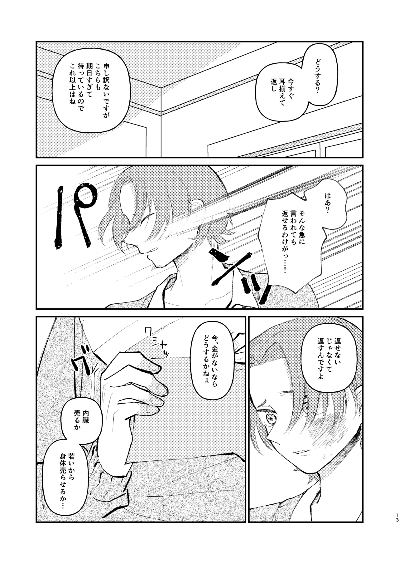 借金の肩代わりに抱かれています 始まり - Page 13