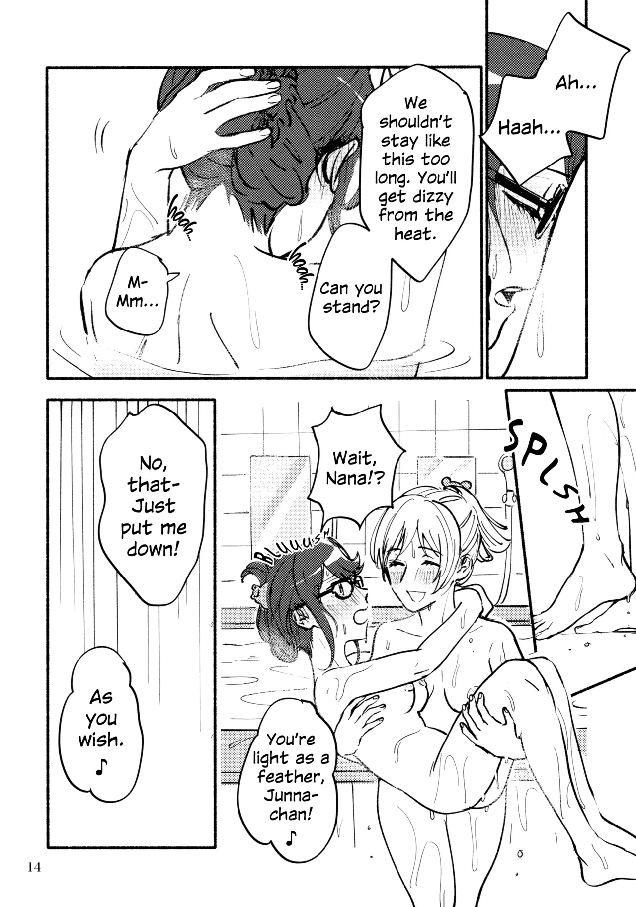 Yokujou Appassionato | Bathtime Appassionato page 15 featuring nana daiba shoujo kageki revue starlight parody - cunnilingus females only hentai manga - read online free