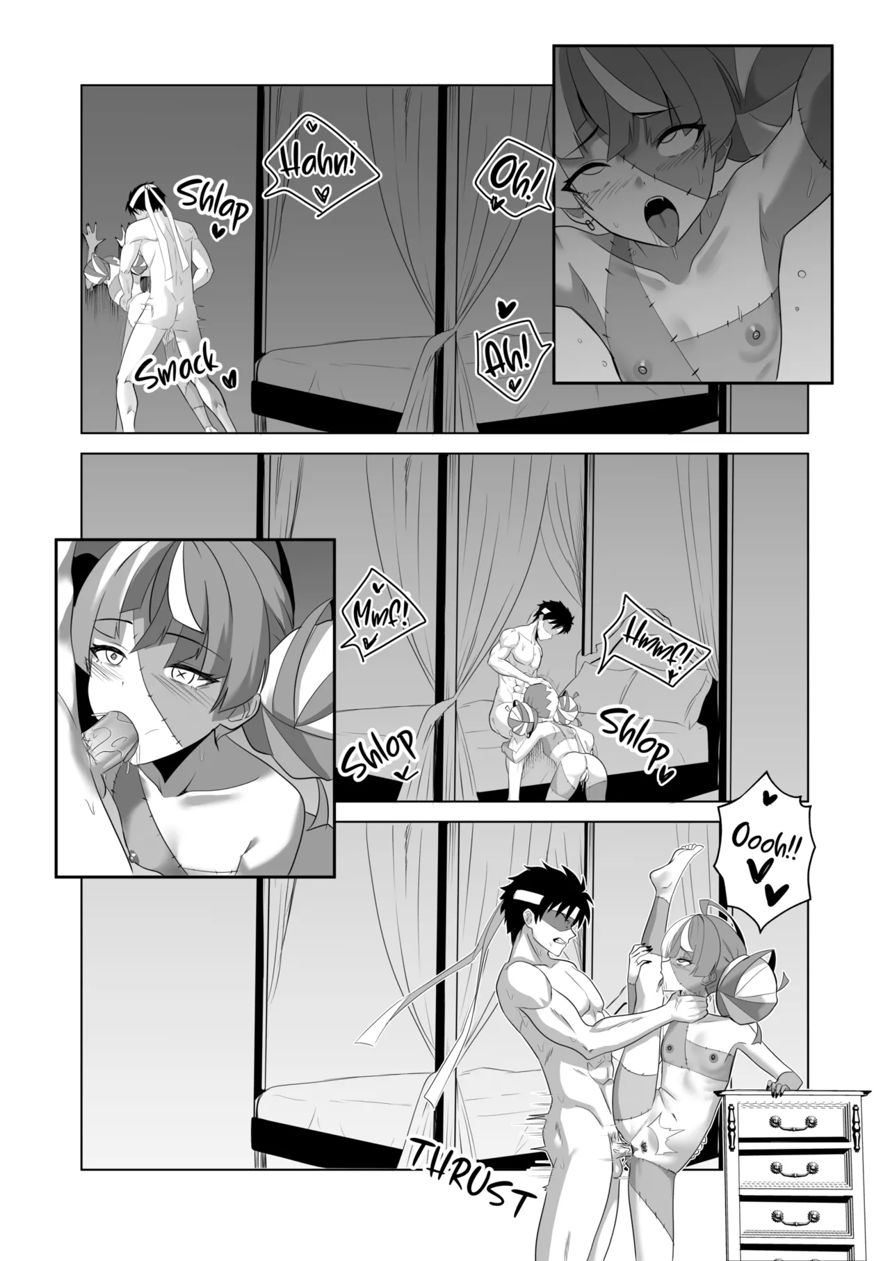 歡迎來到奧莉的歡淫古堡｜OLLIE'S PLEASURE MANSION page 20 featuring kureiji ollie hololive parody - vtuber zombie hentai manga - read online free