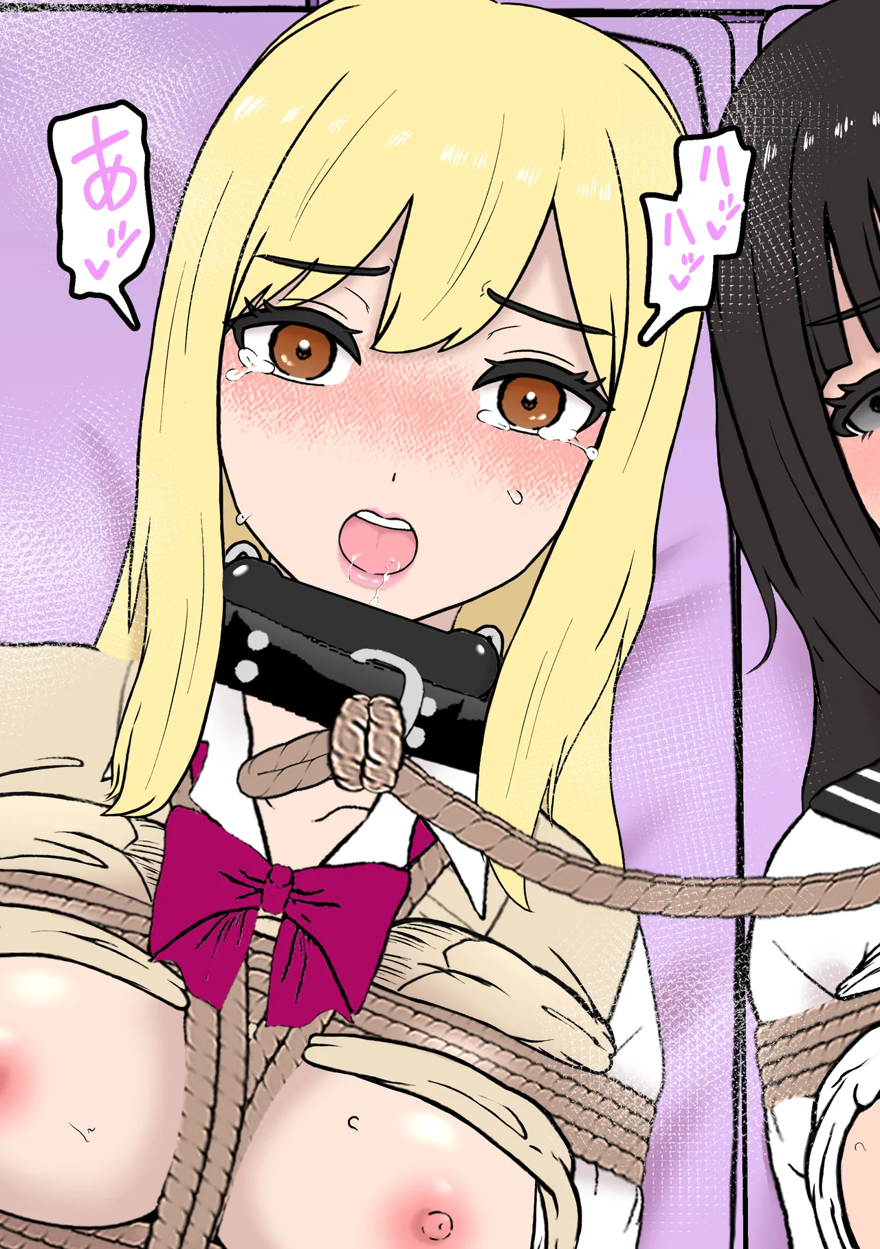 Fūki Torishimari Kiroku 3 page 50 original parody - mosaic censorship stockings hentai manga - read online free