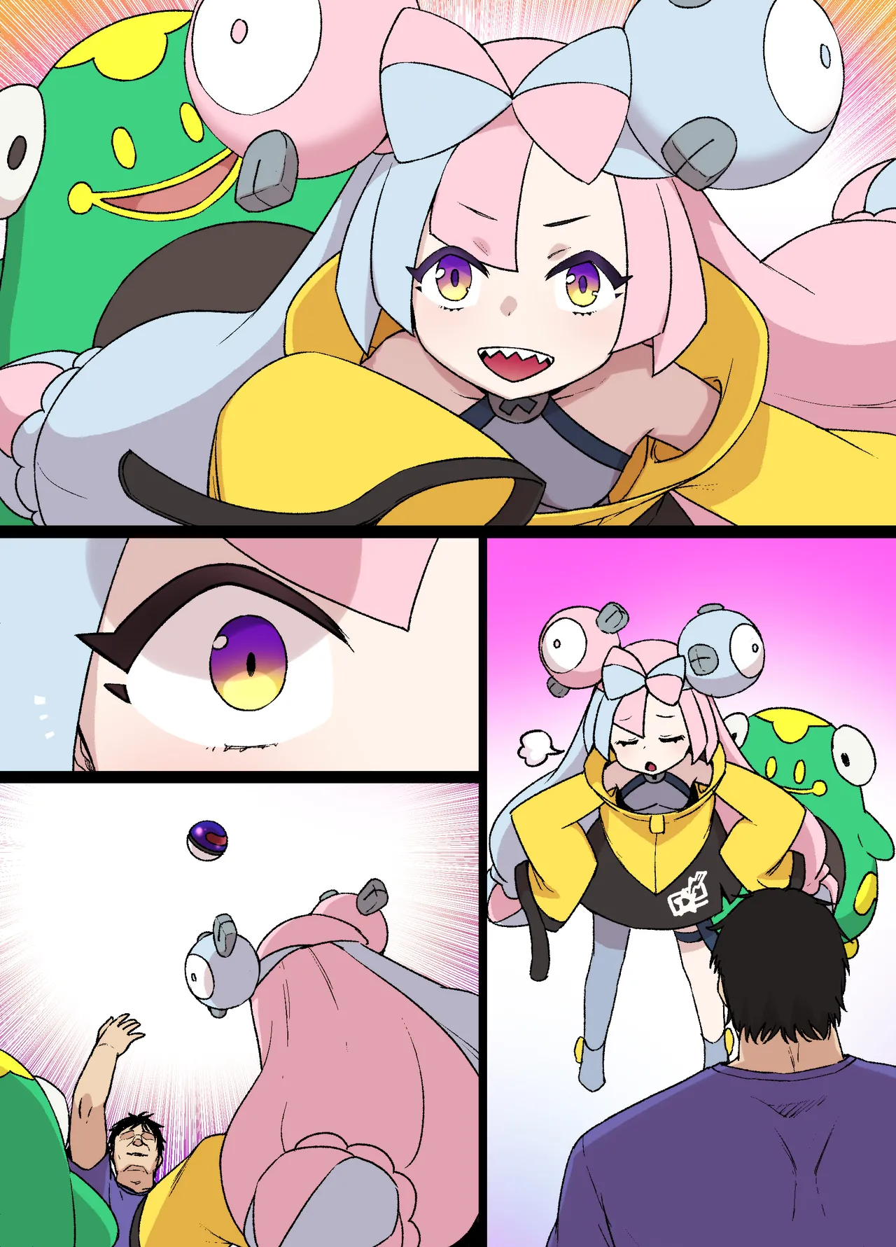Slave Ball Sennou page 14 featuring iono pokemon parody - full color mind control hentai manga - read online free