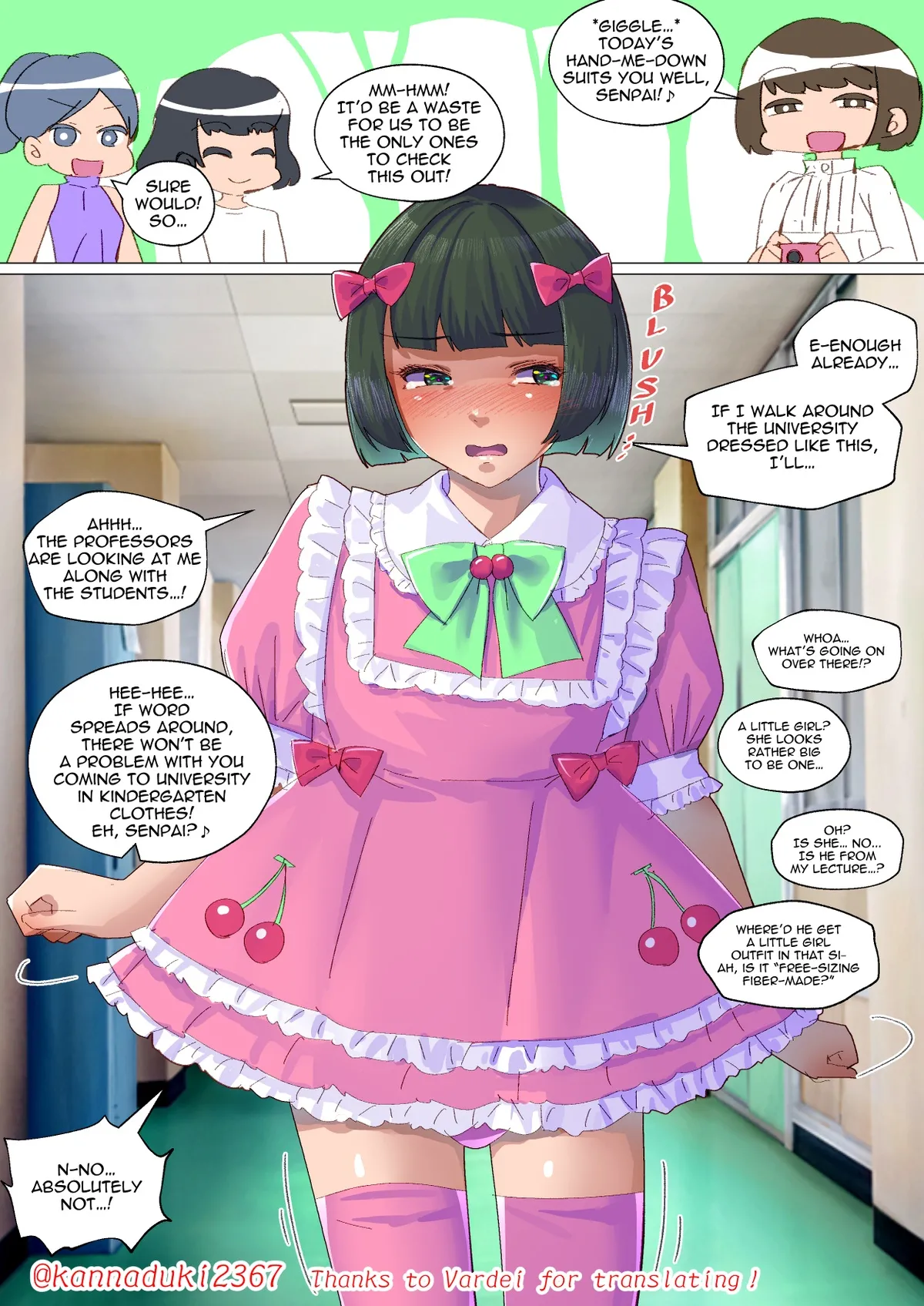 [Jugatsu Usagi] Hand-Me-Down Boys page 52 original parody - full color infantilism hentai manga - read online free