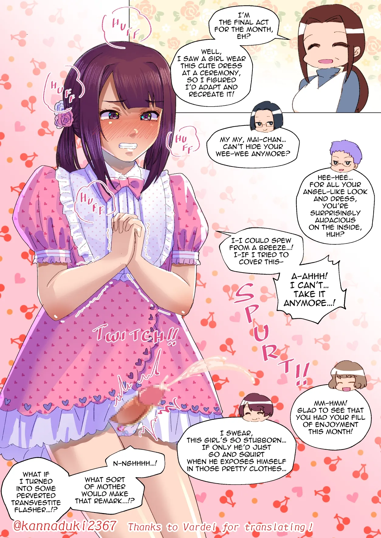 Handicraft Club's Pervert Crossdress-up Doll page 18 original parody - full color infantilism hentai manga - read online free