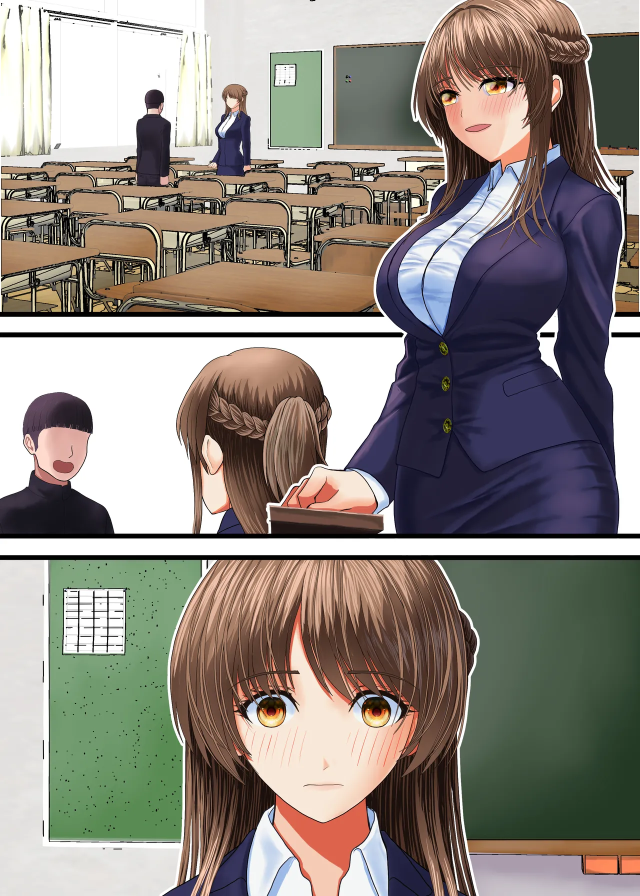 Kuzu ni Omocha ni Sareru Boku no Hatsukoi no Sensei page 22 original parody - sole female sole male hentai manga - read online free