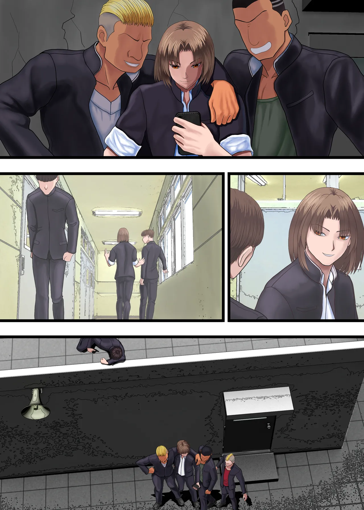 Kuzu ni Omocha ni Sareru Boku no Hatsukoi no Sensei page 25 original parody - big breasts netorare hentai manga - read online free