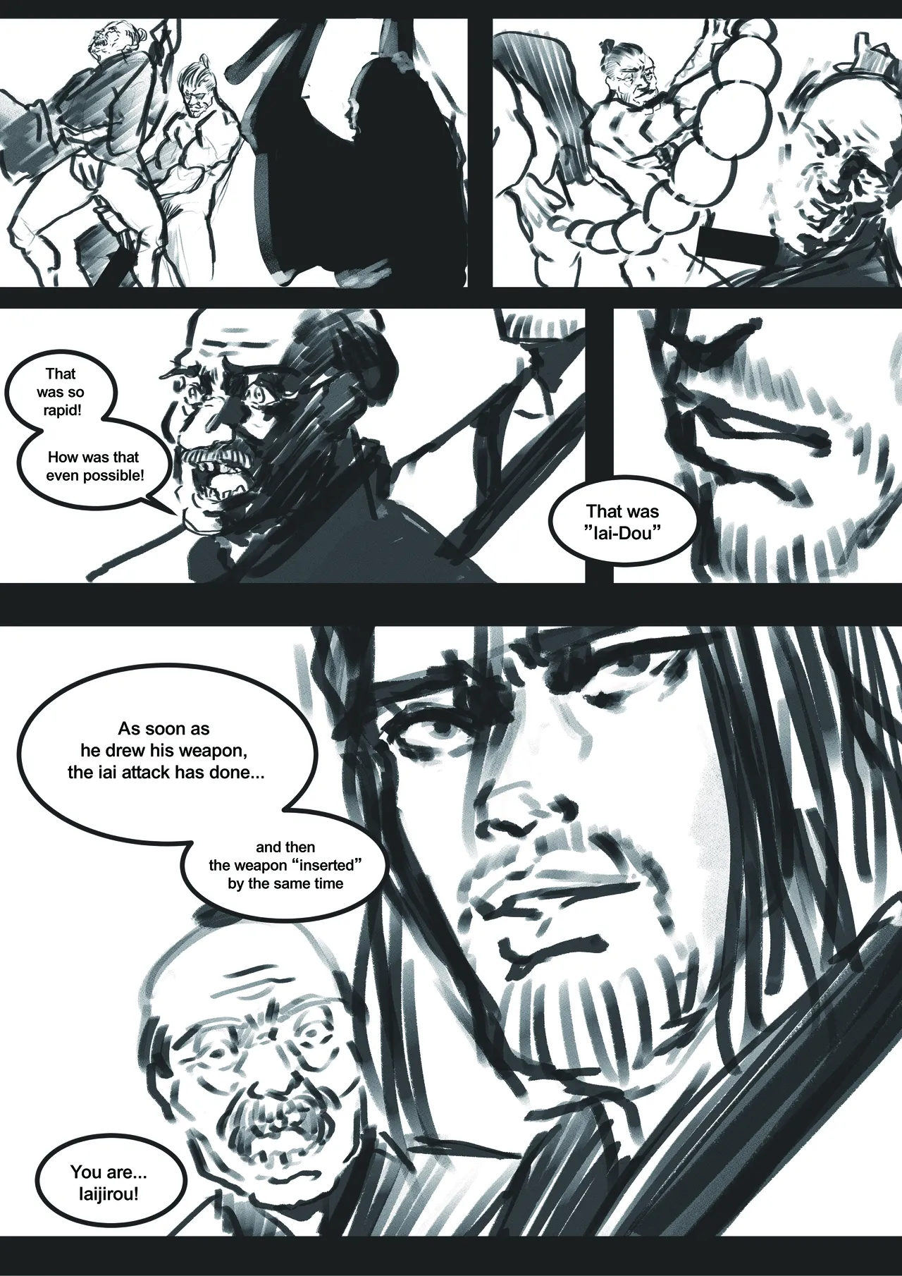 Bead-Pulling Samurai page 9 original parody - muscle facial hair hentai manga - read online free