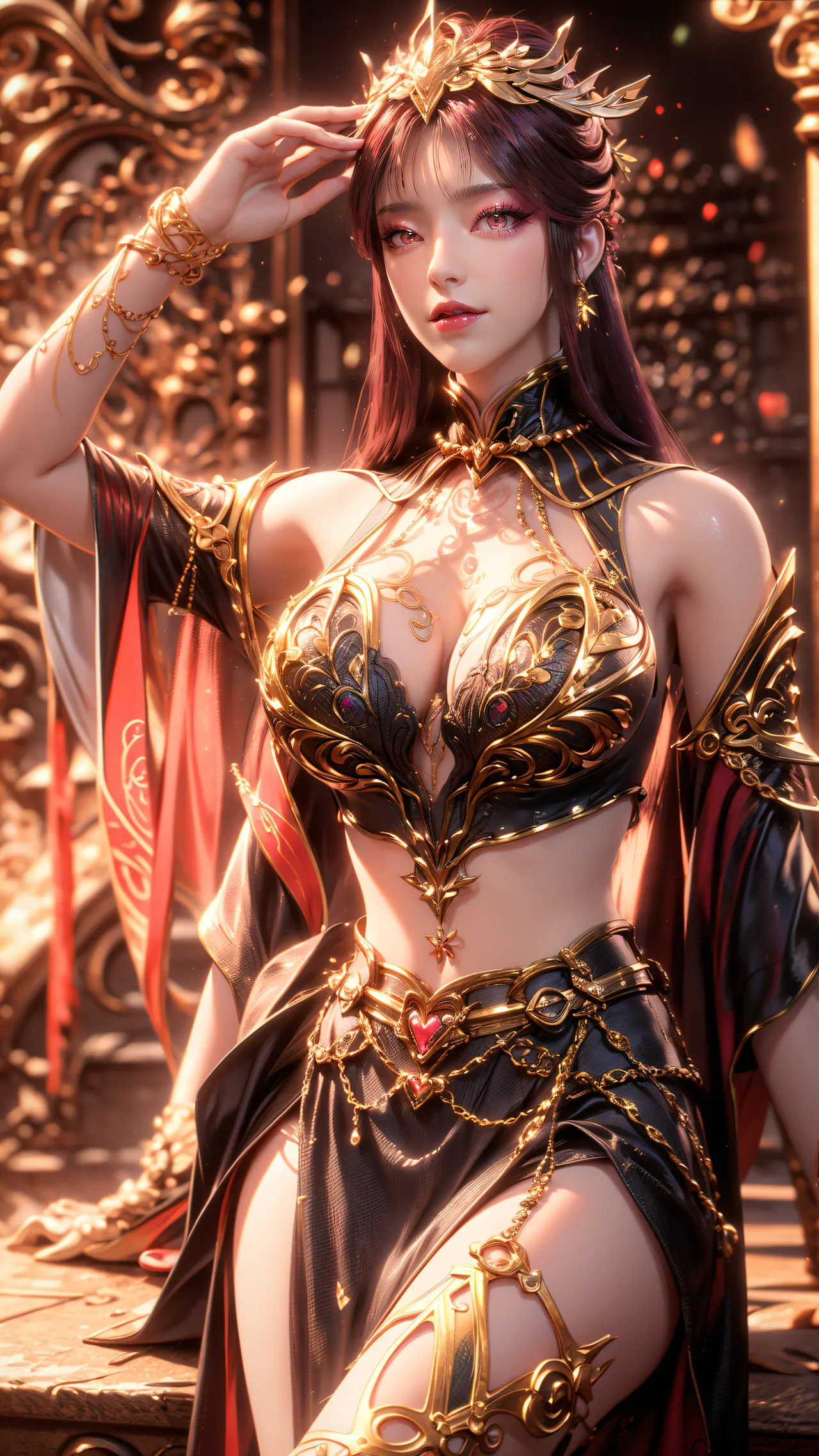 【DANDAN】Vol.045 百炼成神-毒血夫人 美艳风骚 page 15 featuring duxue furen bai lian cheng shen parody - tiara very long hair hentai manga - read online free