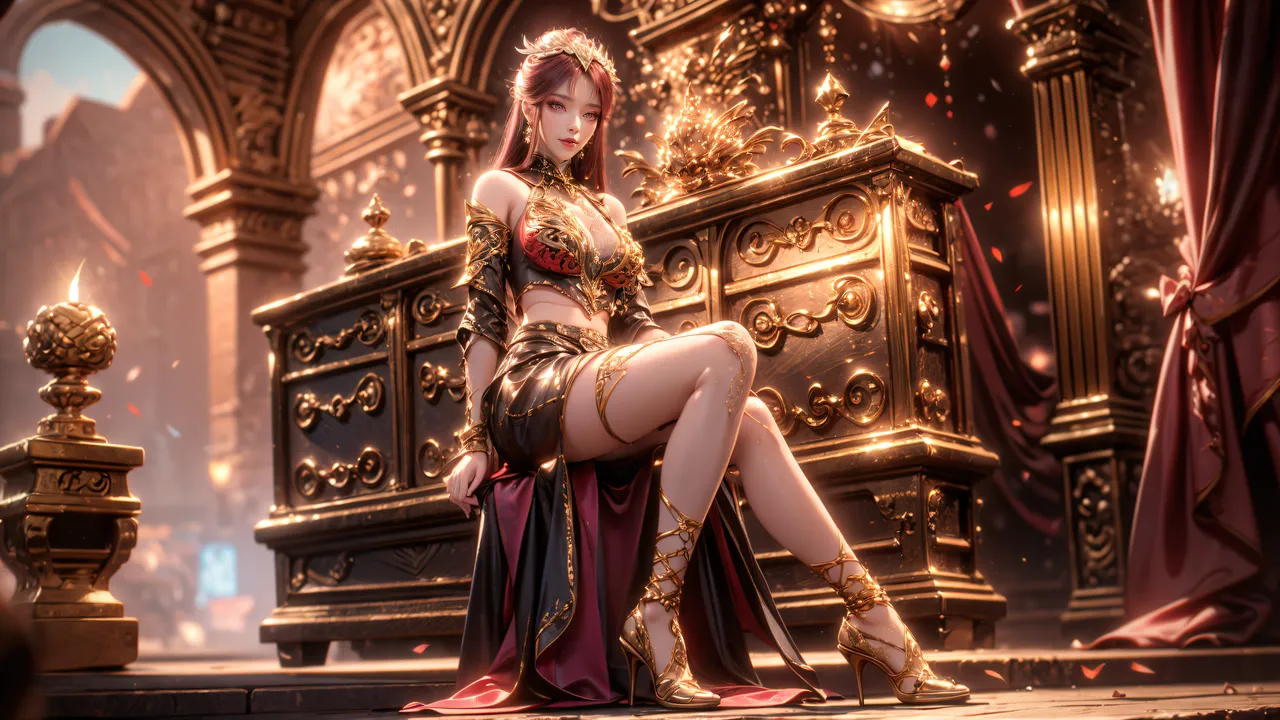 【DANDAN】Vol.045 百炼成神-毒血夫人 美艳风骚 page 21 featuring duxue furen bai lian cheng shen parody - tiara very long hair hentai manga - read online free