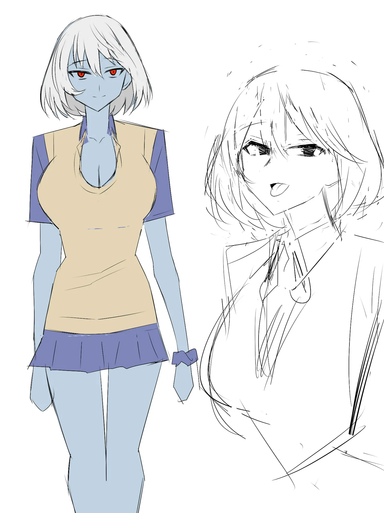 [Circle Kagemusya (Kagemusya)]Zombie Harem Life ~Koutai Mochi no Ore to Bakunyuu Zombie~ 8   [Chinese] [甜族星人x我不看本子汉化] page 75 original parody - multi-work series hentai manga - read online free