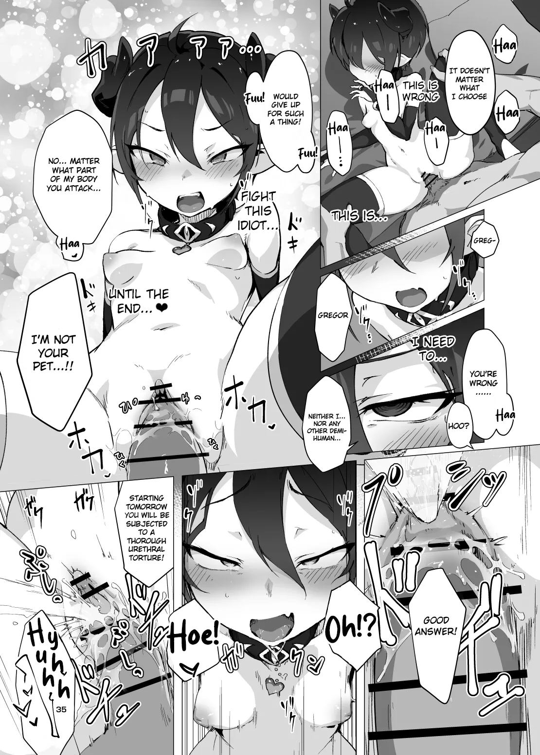 Kikoku page 34 original parody - sole female sole male hentai manga - read online free