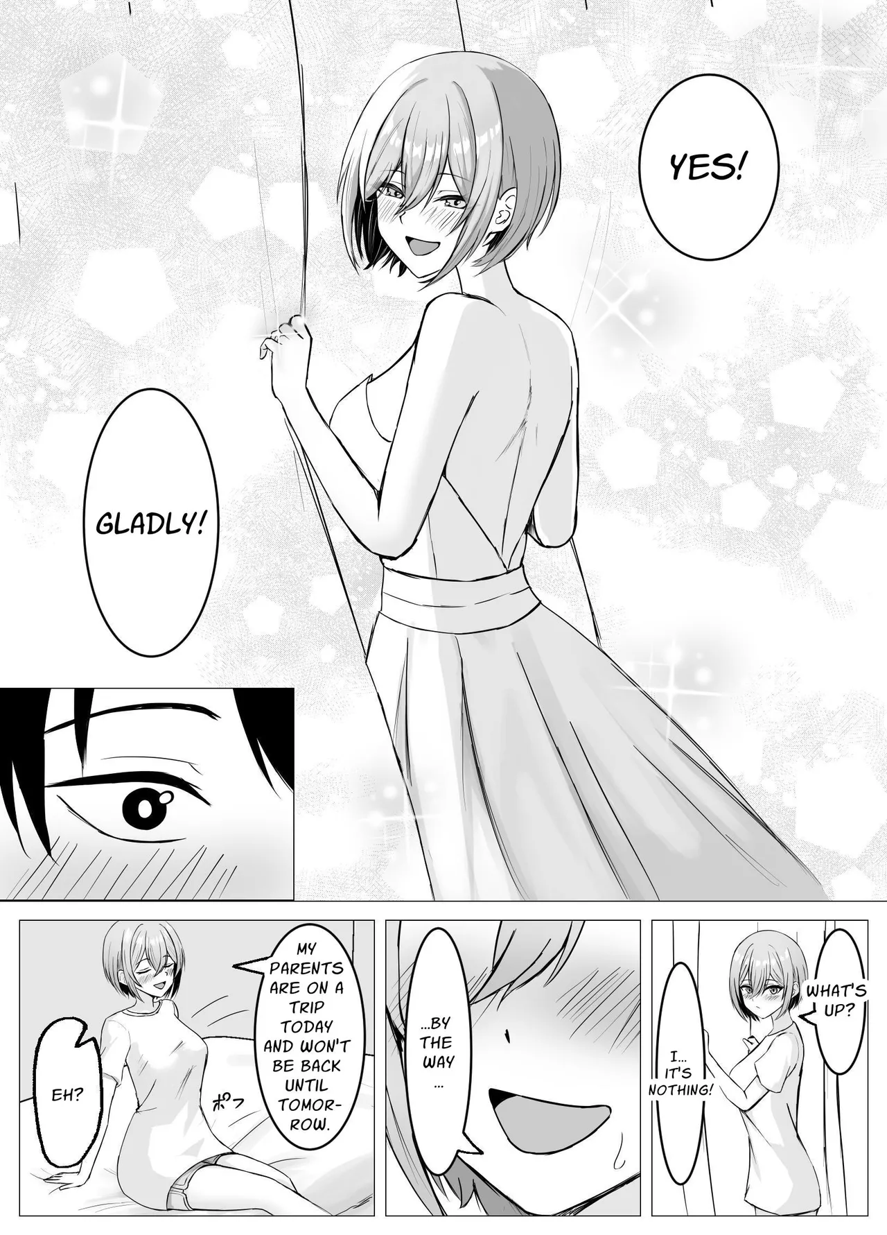 Saikai shita Osananajimi to Issen o Koecchau Hanashi | I Reunited With My Longtime Friend and Crossed the Line page 55 original parody - sole female sole male hentai manga - read online free