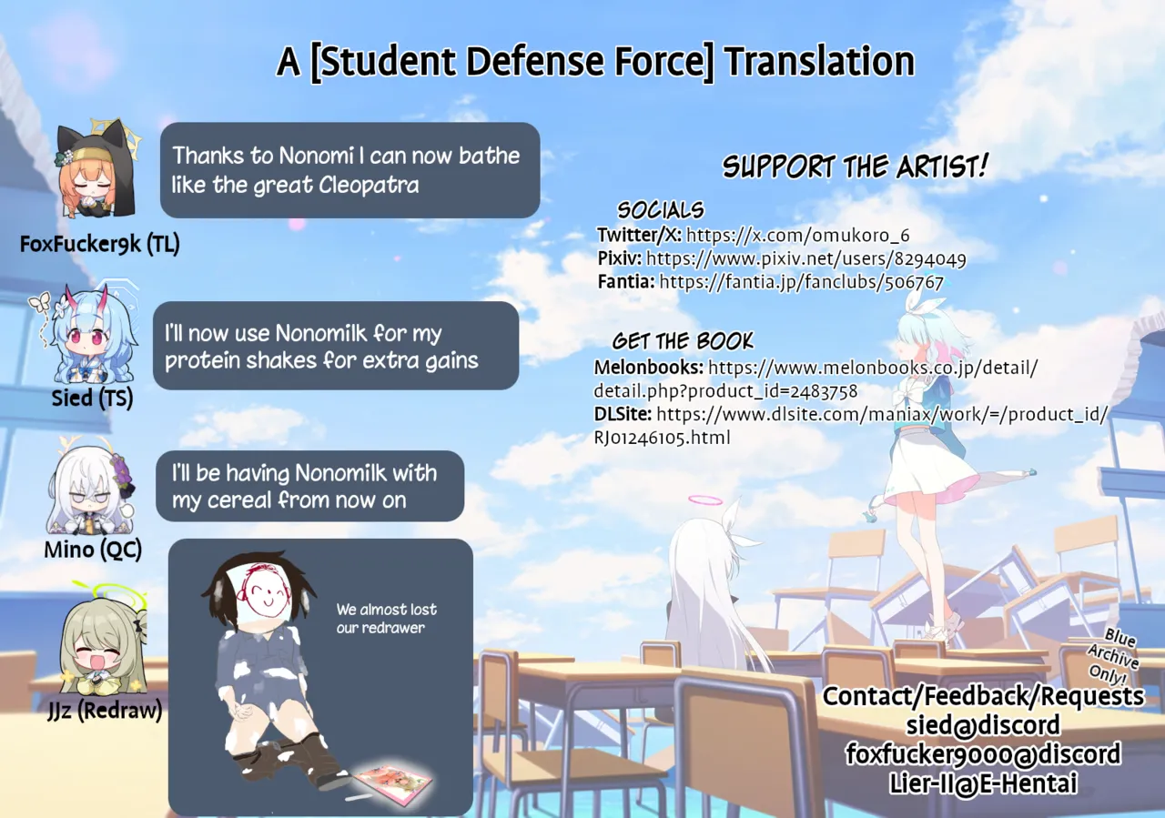 Sensei! Oppai ga Tomarimasen! | Sensei! My milk won't stop! page 28 featuring sensei blue archive parody - sole female sole male hentai manga - read online free