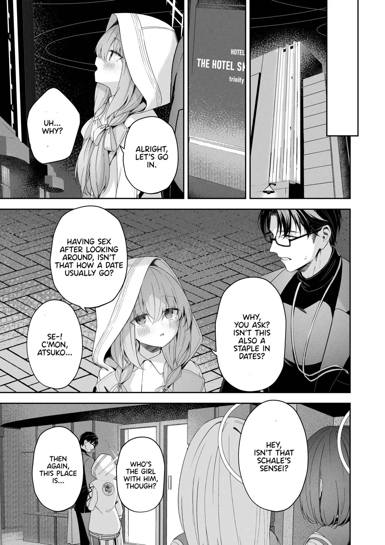 Koibito Gokko | Playing Lovers page 10 featuring sensei blue archive parody - sole female sole male hentai manga - read online free