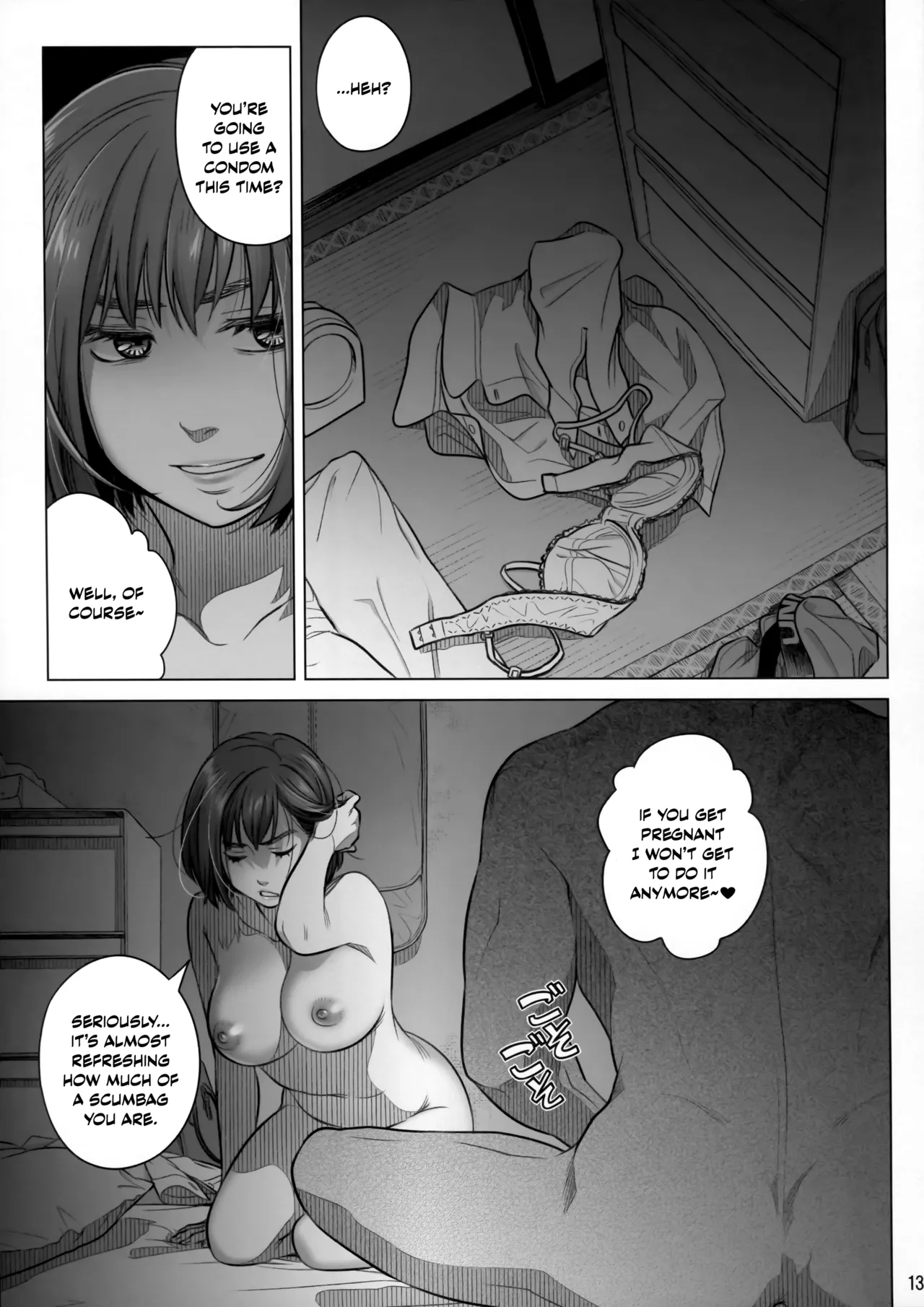 Itou Akiko no Shuumatsu - Weekend of Akiko Itou page 12 original parody - sole female sole male hentai manga - read online free