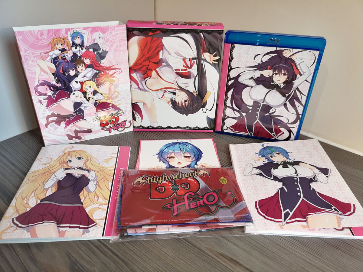 Highschool DxD Hero BD booklet scans page 14 - read online free