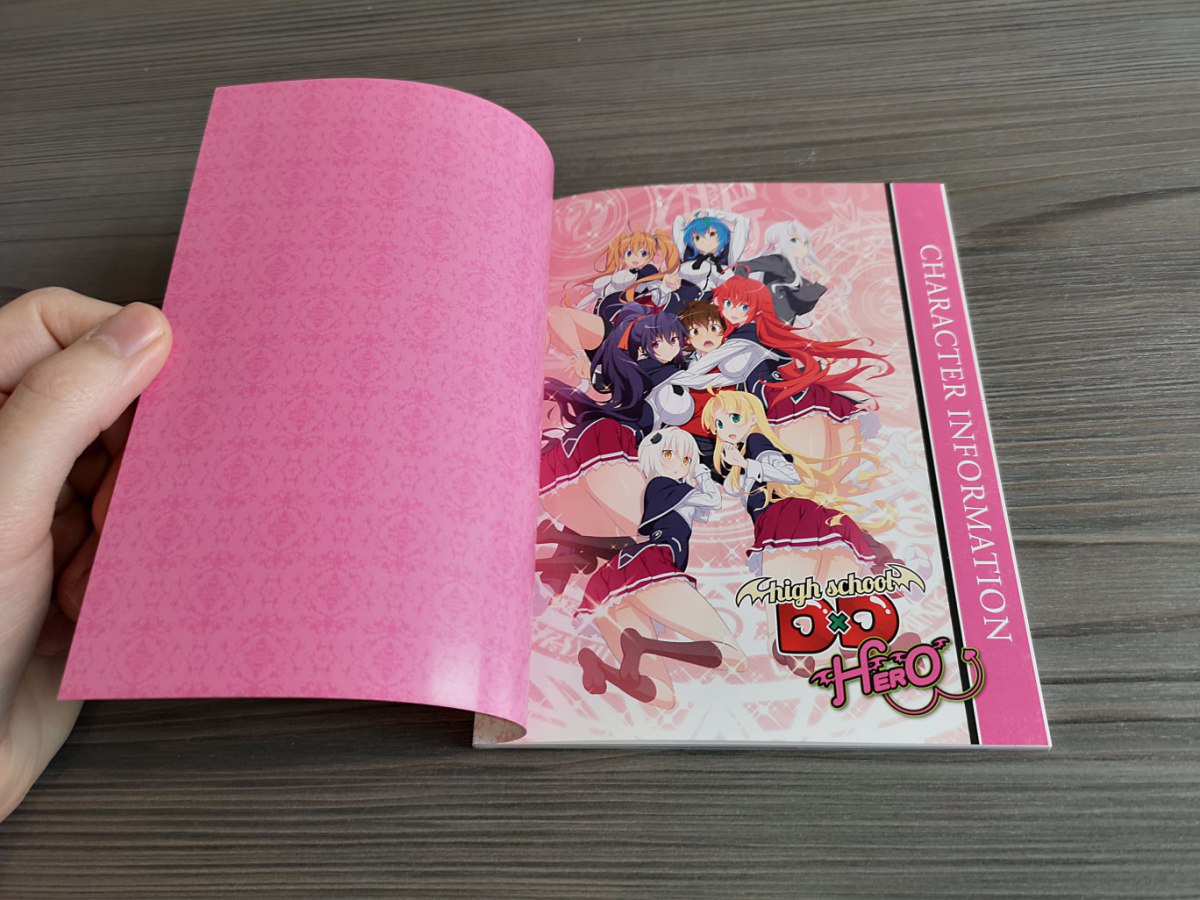 Highschool DxD Hero BD booklet scans page 26 - read online free