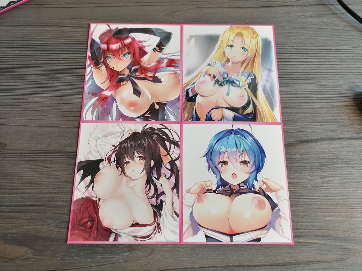 Highschool DxD Hero BD booklet scans page 43 - read online free