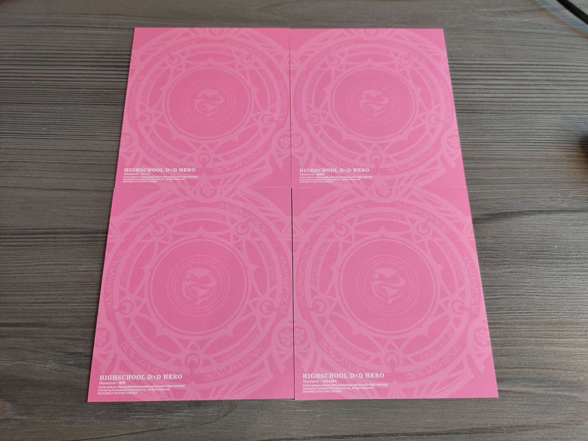 Highschool DxD Hero BD booklet scans page 47 - read online free