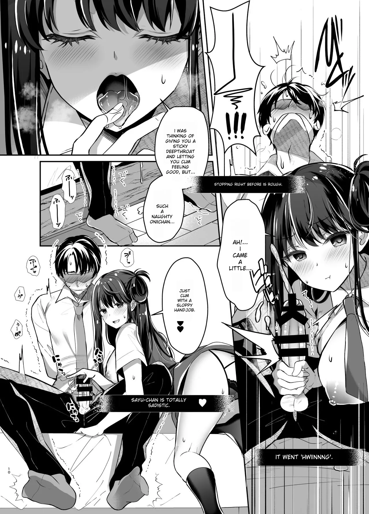 Bitch na Koakuma Sayuki-chan Kinshin Soukan Namahaishin page 9 original parody - sole female sole male hentai manga - read online free