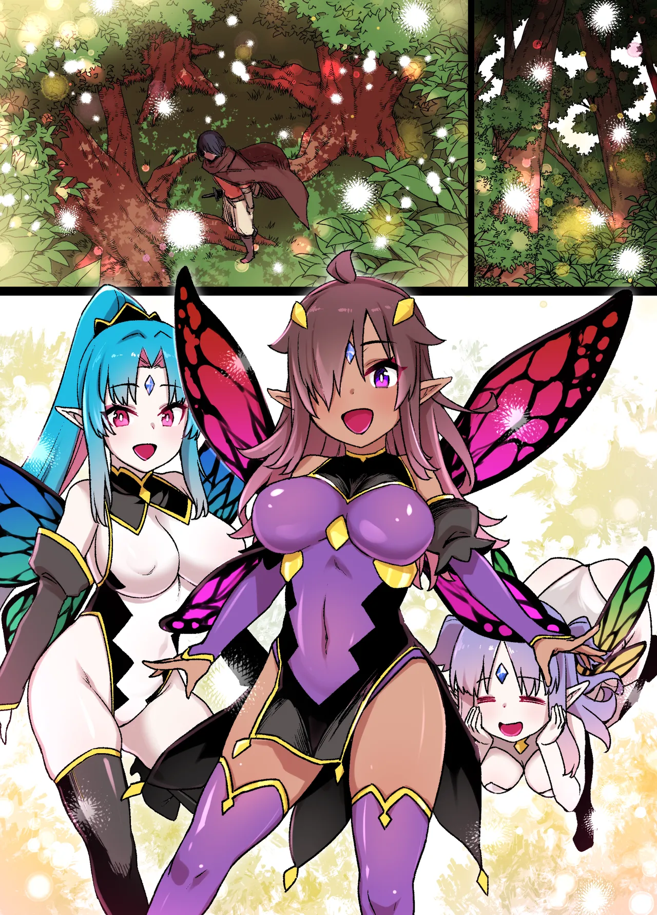 冒険者の妖精化＆TSF漫画 page 12 original parody - mind control full color hentai manga - read online free