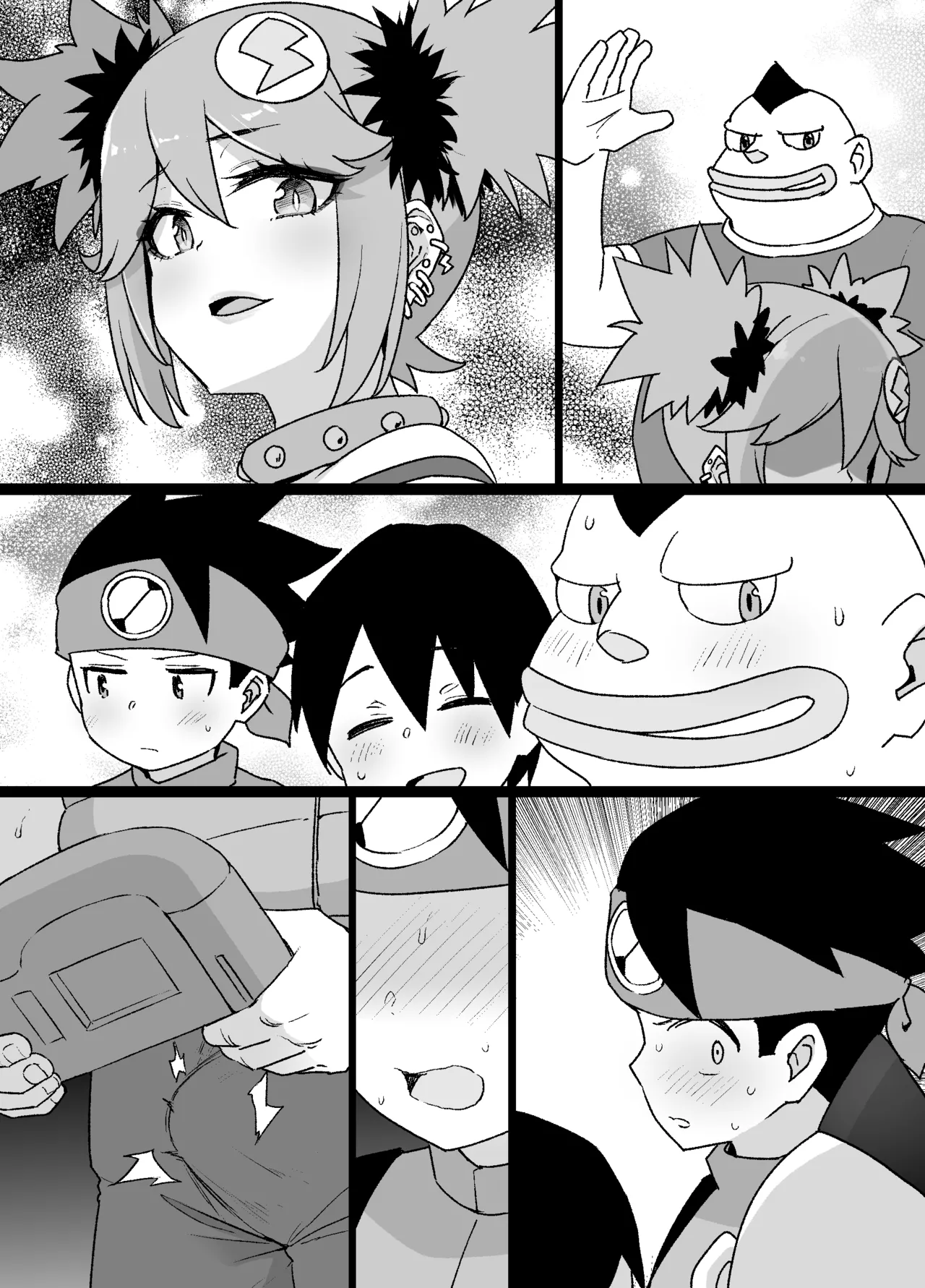 ロックマンエグゼ悪堕ちロール＆桜井メイル漫画 page 32 featuring roll.exe megaman battle network parody - big breasts corruption hentai manga - read online free