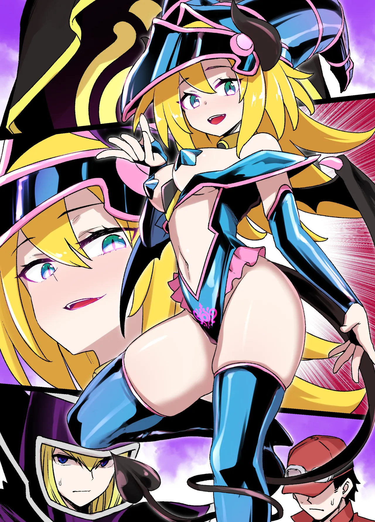 ブラマジガール悪堕ち淫魔化漫画 - Page 12