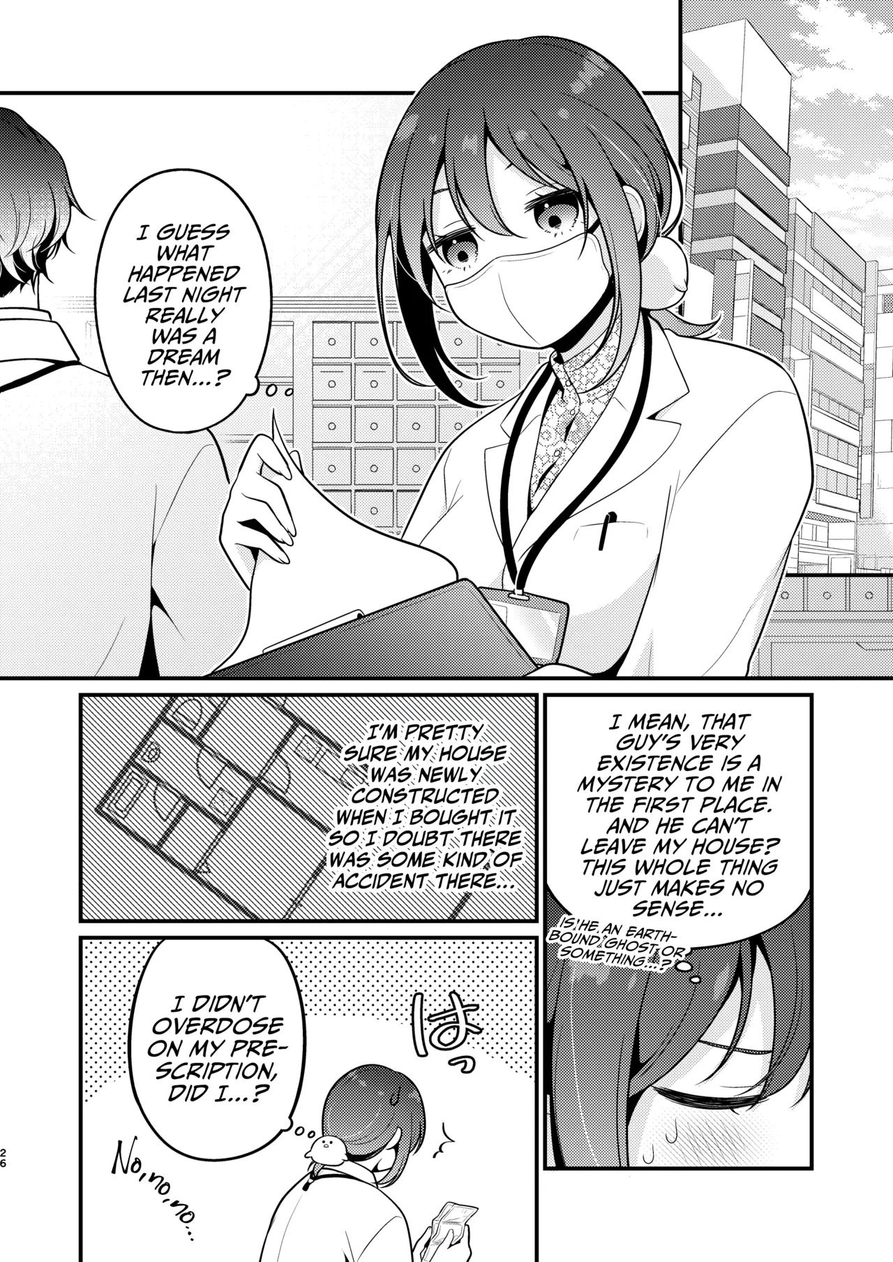 Gori Macho Yuurei ni Maiban Kakareteimasu! page 26 original parody - sole female sole male hentai manga - read online free