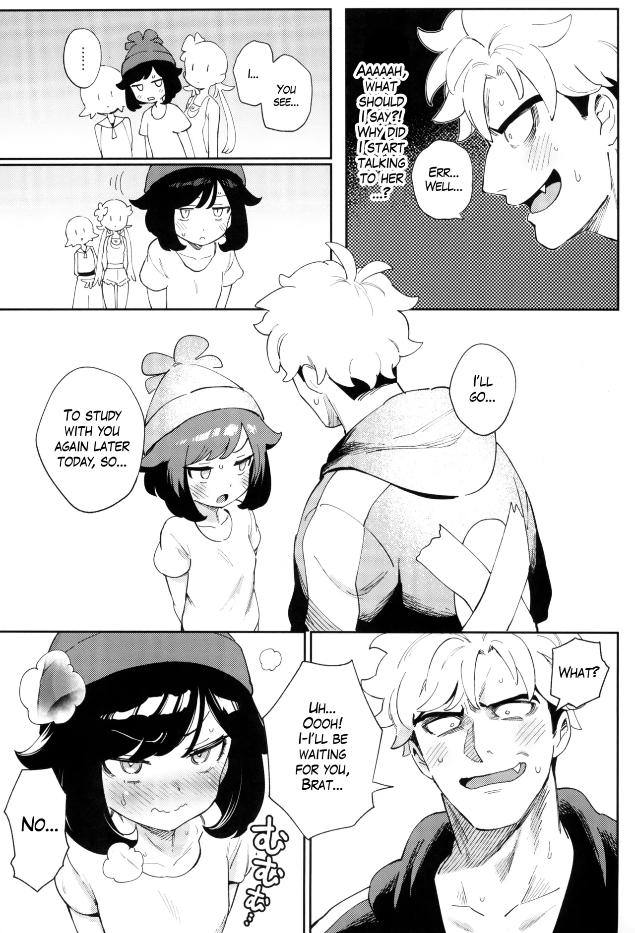 TWIN MOON page 33 featuring guzma pokemon parody - sole female sole male hentai manga - read online free