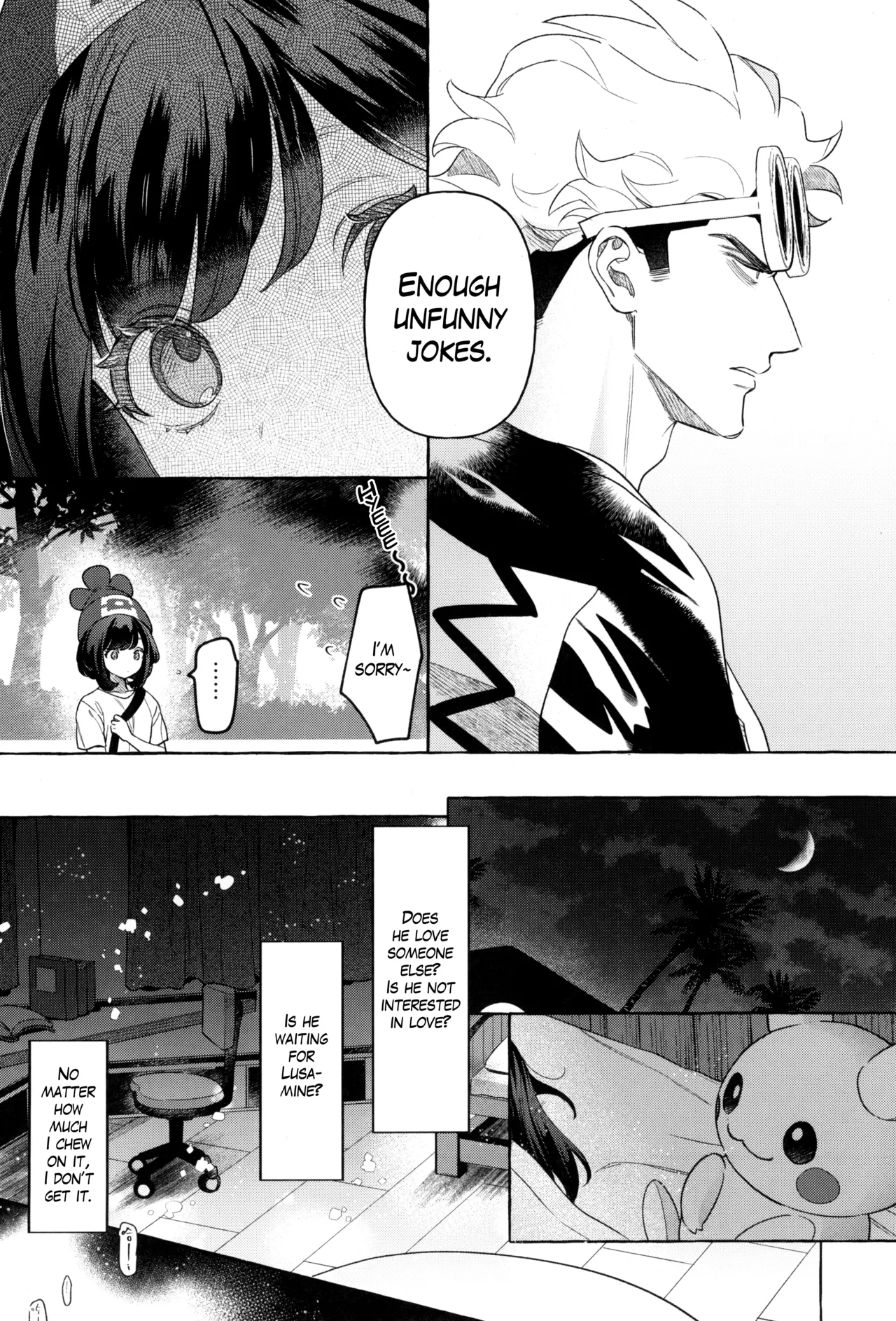 TWIN MOON page 41 featuring guzma pokemon parody - sole female sole male hentai manga - read online free