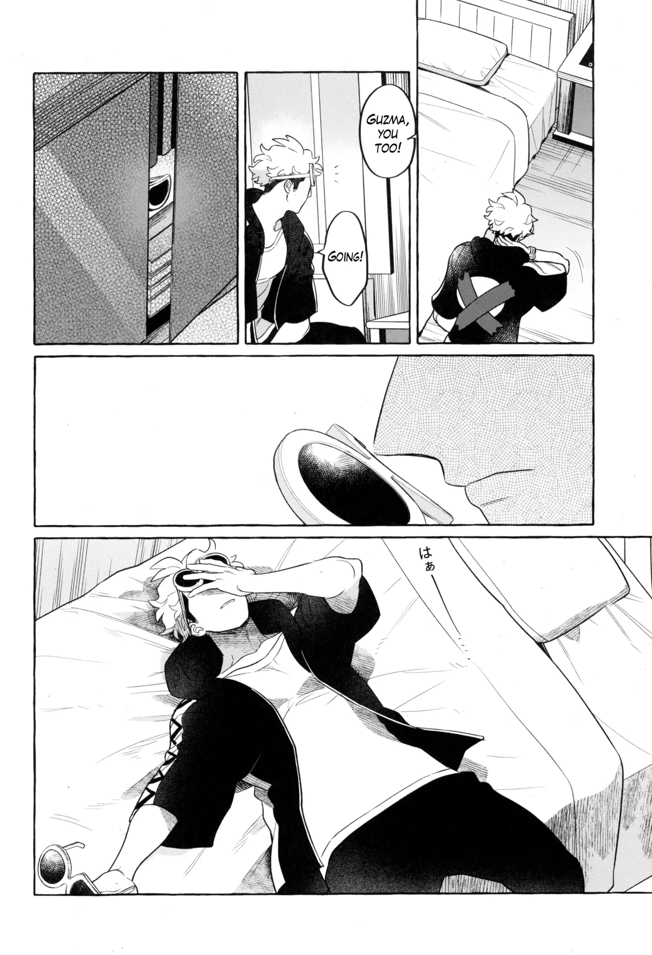 TWIN MOON page 59 featuring guzma pokemon parody - sole female sole male hentai manga - read online free