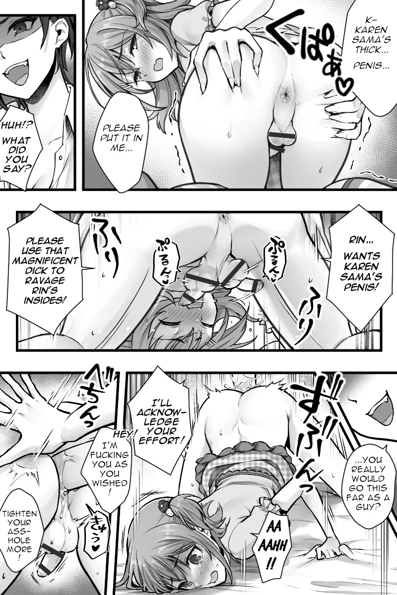 Zoku Futanari Chinpo-sama ni Kanraku Shita Kanojo to Mesu Ochi Shita Boku no Monogatari page 15 original parody - multi-work series blowjob hentai manga - read online free