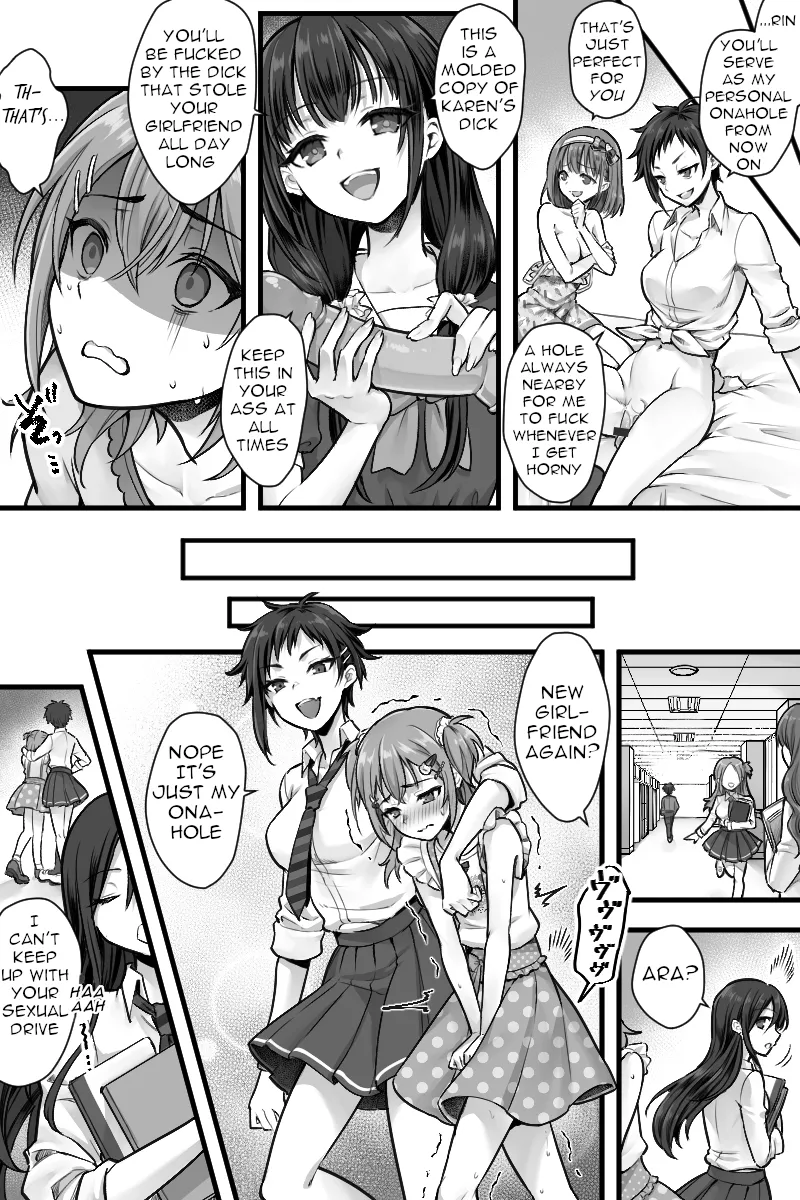 Zoku Futanari Chinpo-sama ni Kanraku Shita Kanojo to Mesu Ochi Shita Boku no Monogatari page 22 original parody - multi-work series blowjob hentai manga - read online free