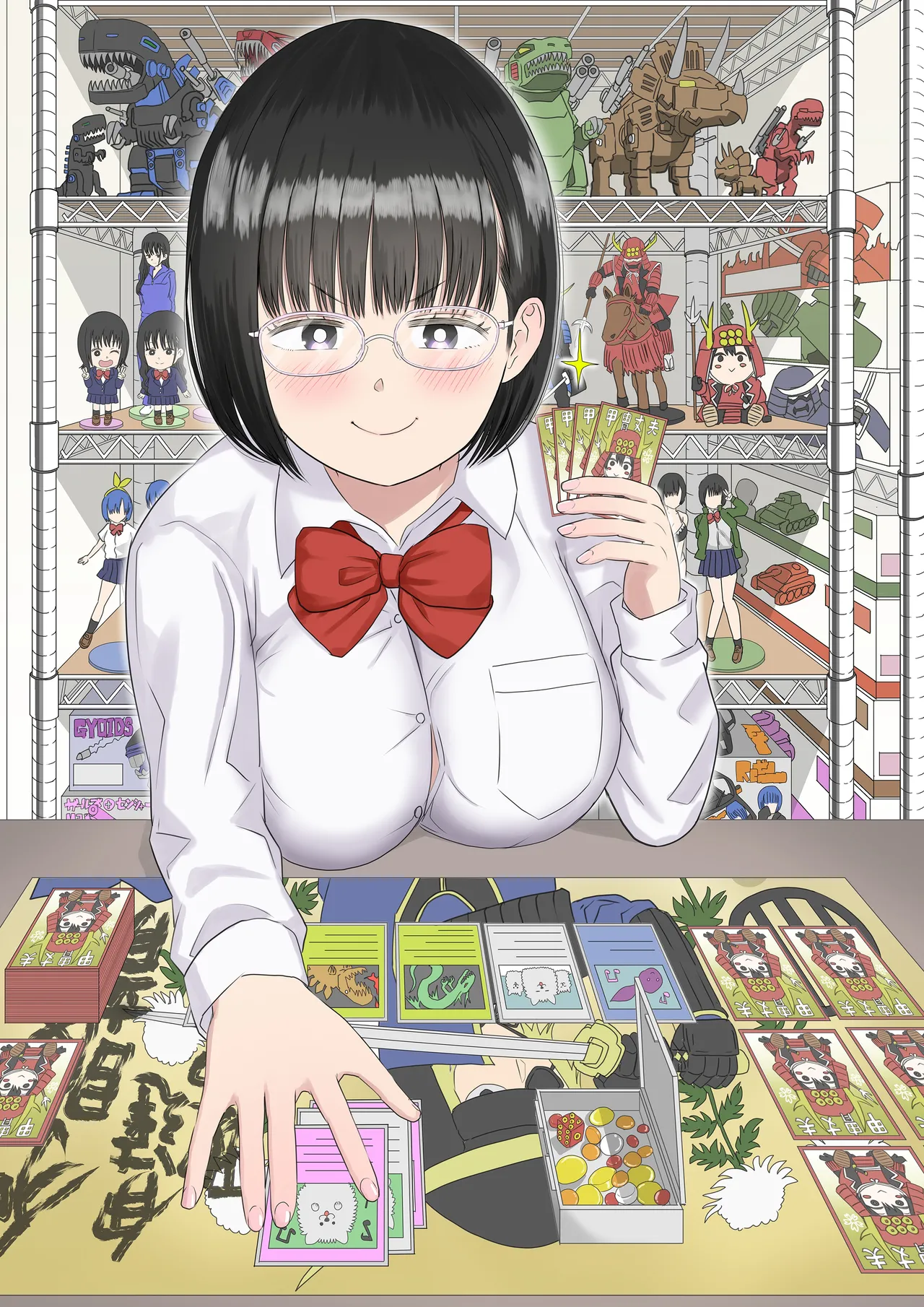 Kouhai Otaku Tomodachi JK ga Kawai Sugirumon de! 2 page 67 original parody - kissing schoolboy uniform hentai manga - read online free