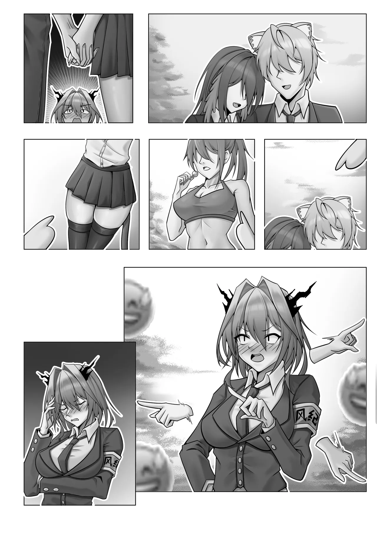乱交运动统领塔露拉#1 page 11 featuring talulah arknights parody - horns hentai manga - read online free