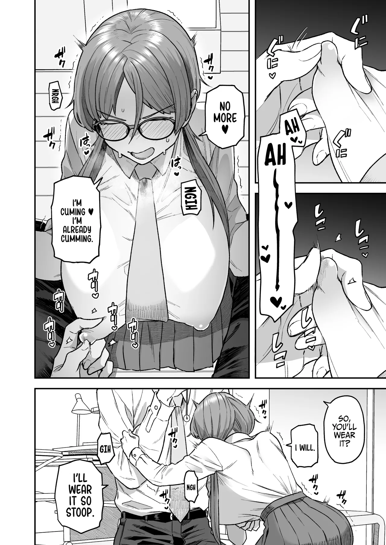 [Sayonara Hornet (Yoshiragi)] Iinchou to Mitsuda-kun no Ouchi de Bunny - Otonashi Kotoha and Mitsuda Makoto Vol. 4 | The Prez and Mitsuda-kun Doing Bunny Play At Home - Otonashi Kotoha and Mitsuda Makoto Vol. 4 [English] {Doujins.com} [Digital] page 10 original parody - sole female sole male hentai manga - read online free