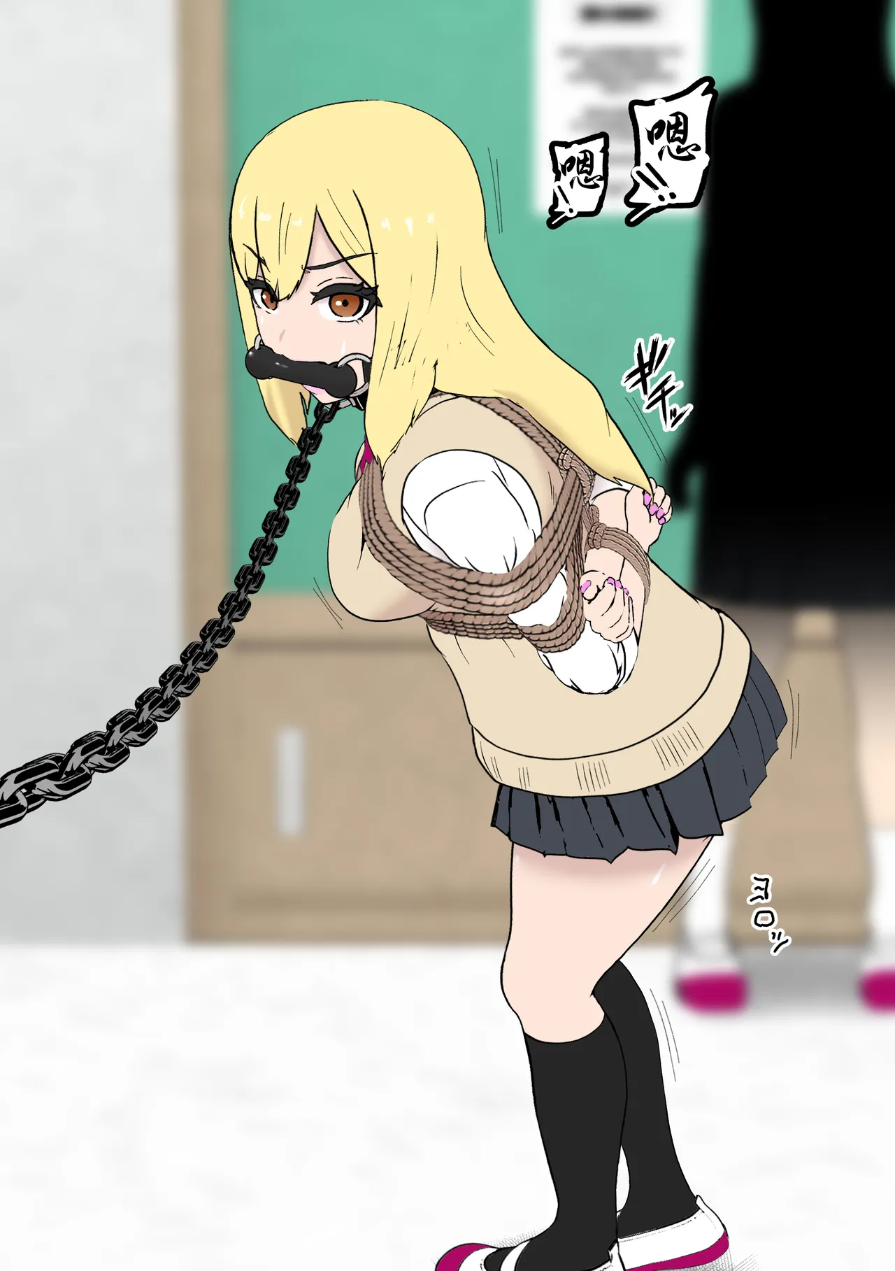 Fuuki Torishimari Kiroku page 13 original parody - gag spanking hentai manga - read online free