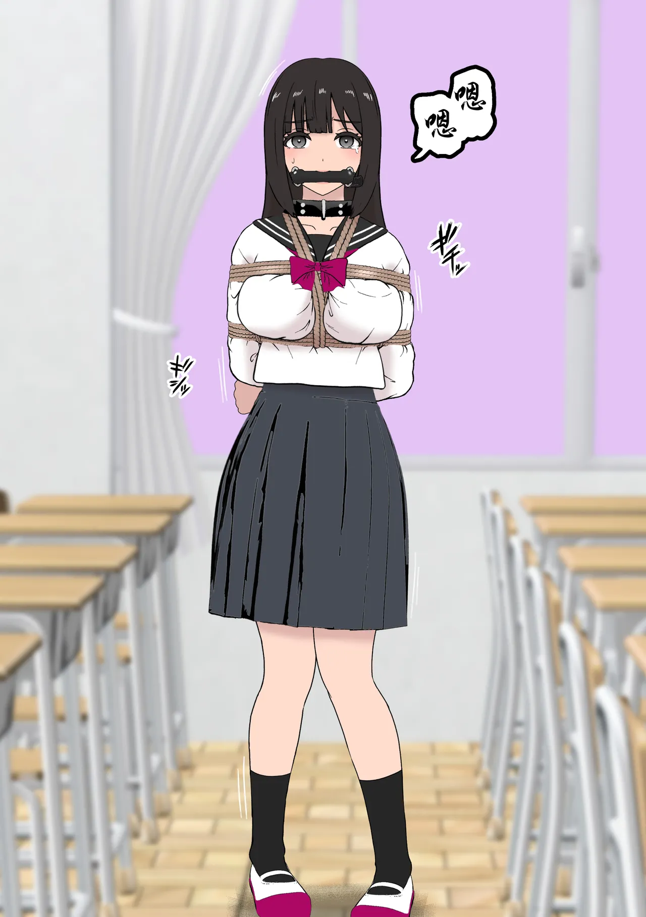 Fuuki Torishimari Kiroku 2 page 14 original parody - sole female mosaic censorship hentai manga - read online free