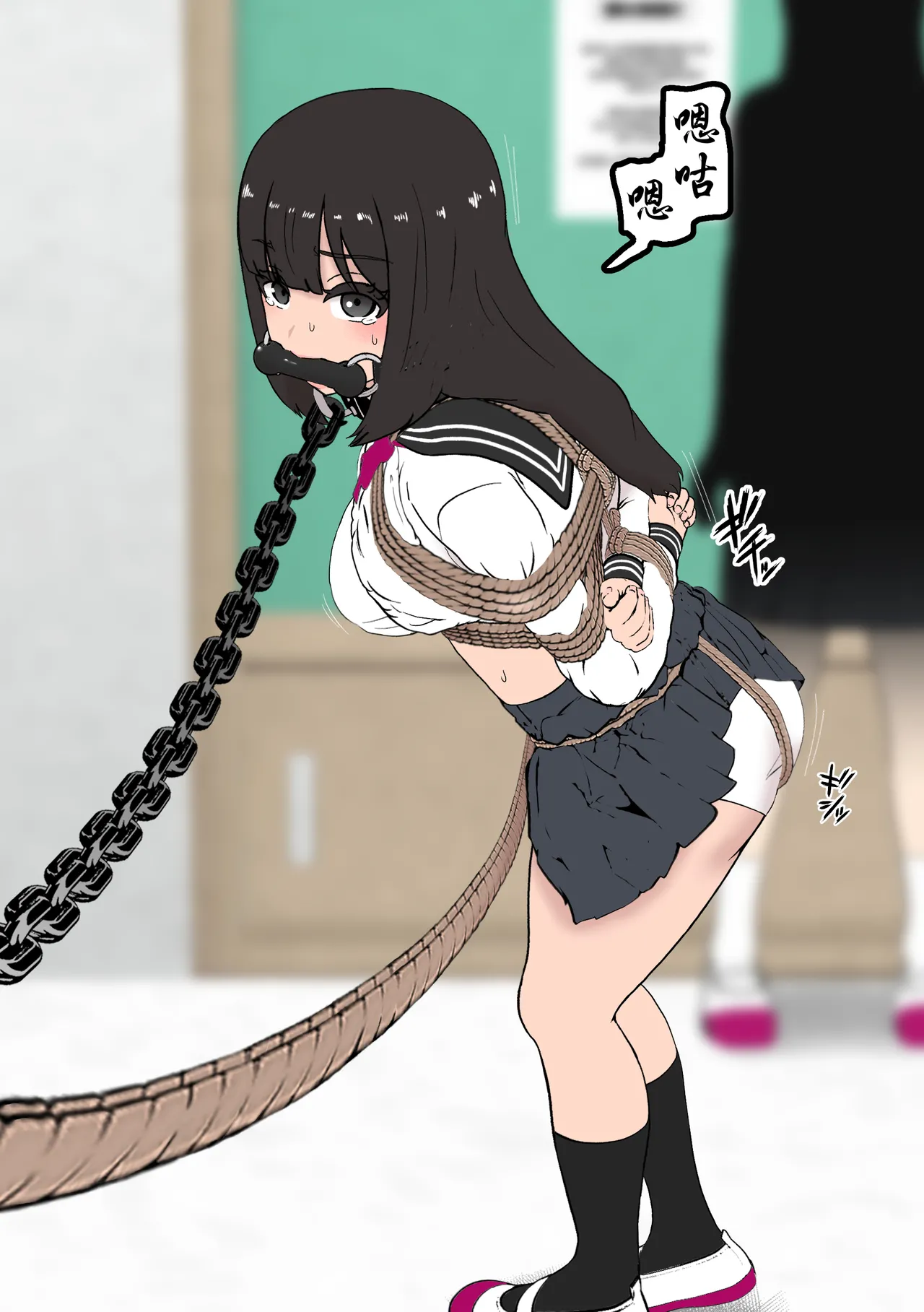 Fuuki Torishimari Kiroku 2 page 22 original parody - sole female mosaic censorship hentai manga - read online free