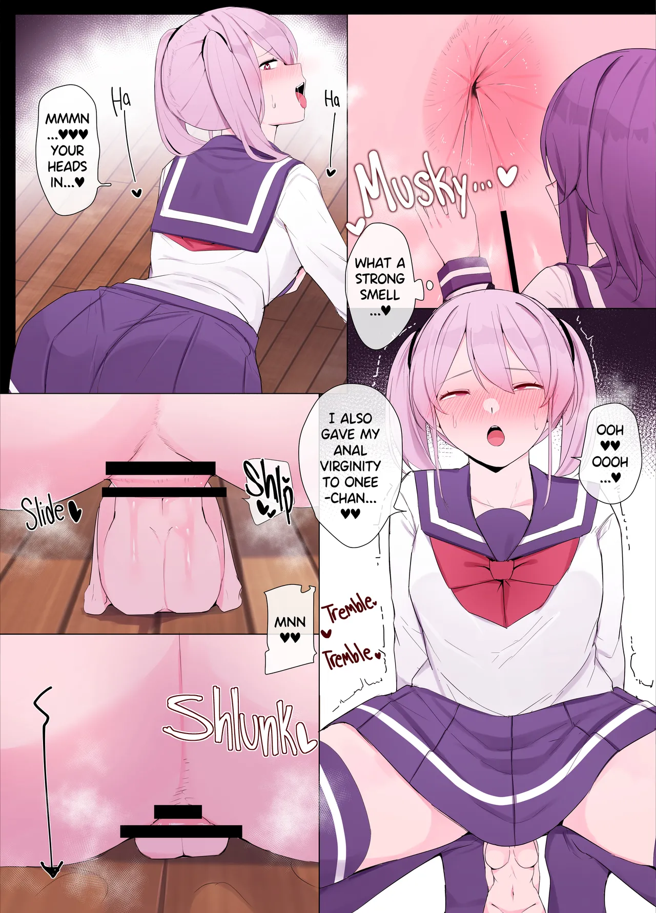 Imouto ni Shihai Sareru Ane | Decadent page 19 original parody - females only unbirth hentai manga - read online free