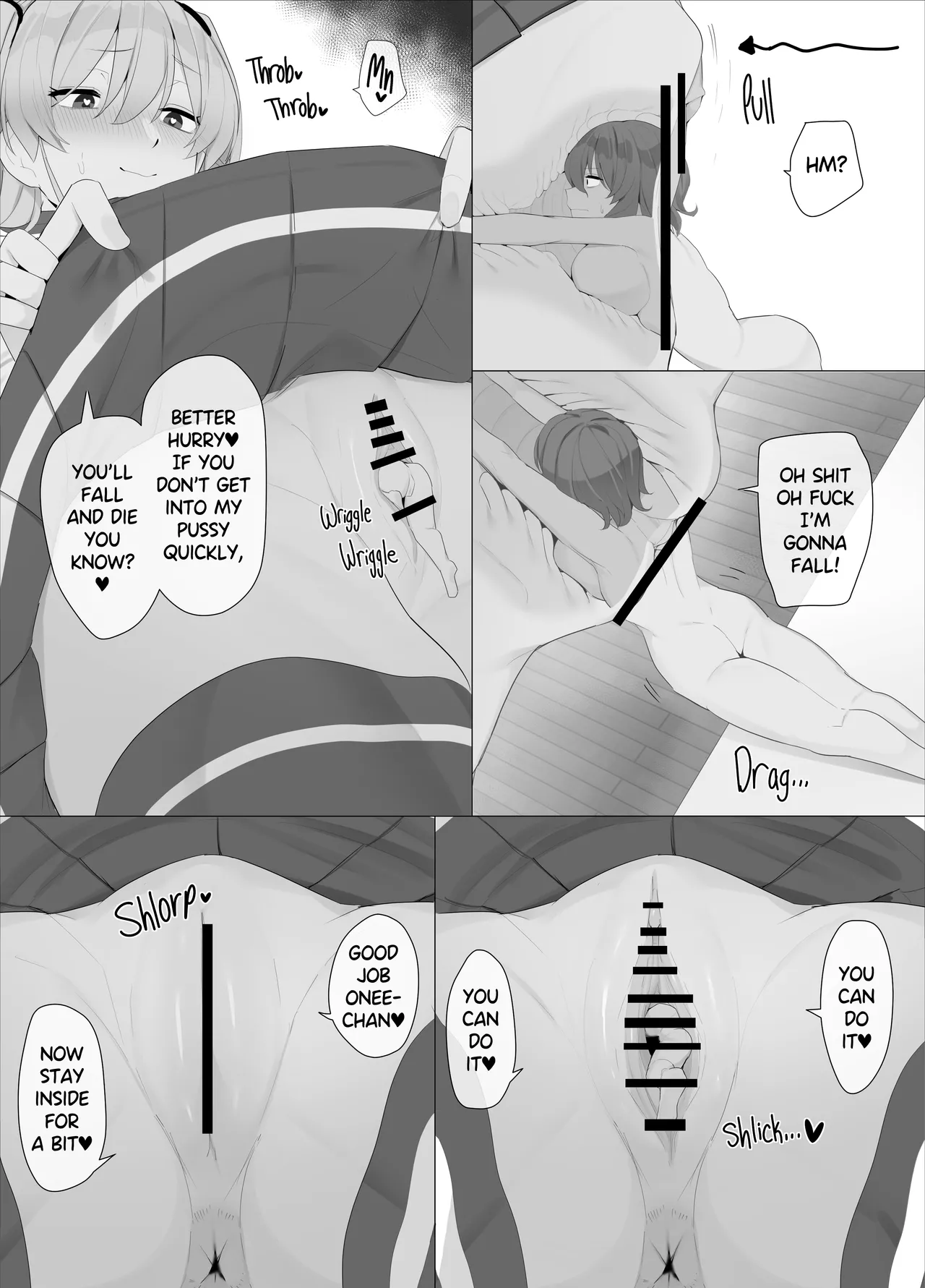 Imouto ni Shihai Sareru Ane | Decadent page 34 original parody - females only unbirth hentai manga - read online free