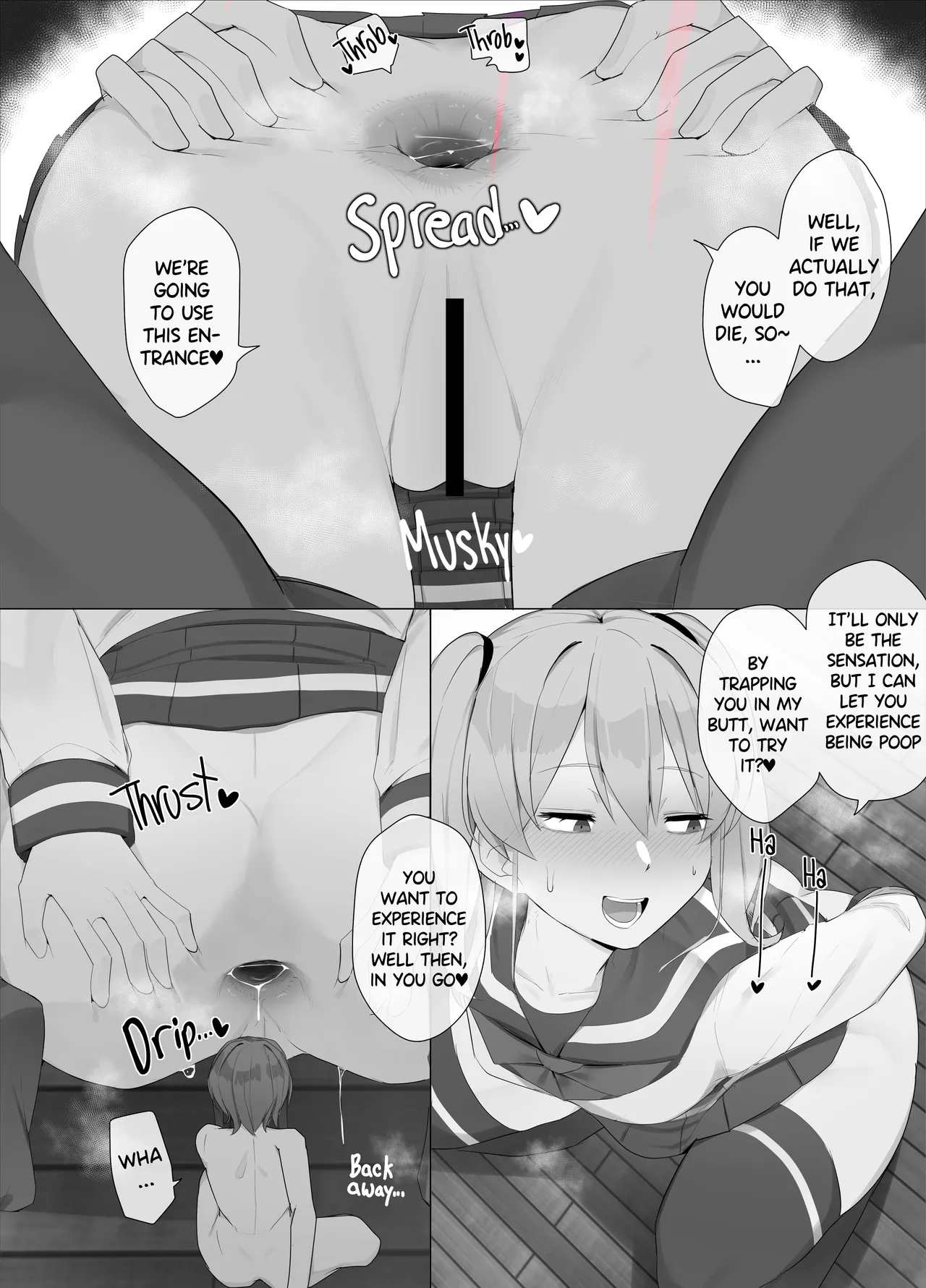 Imouto ni Shihai Sareru Ane | Decadent page 42 original parody - females only unbirth hentai manga - read online free