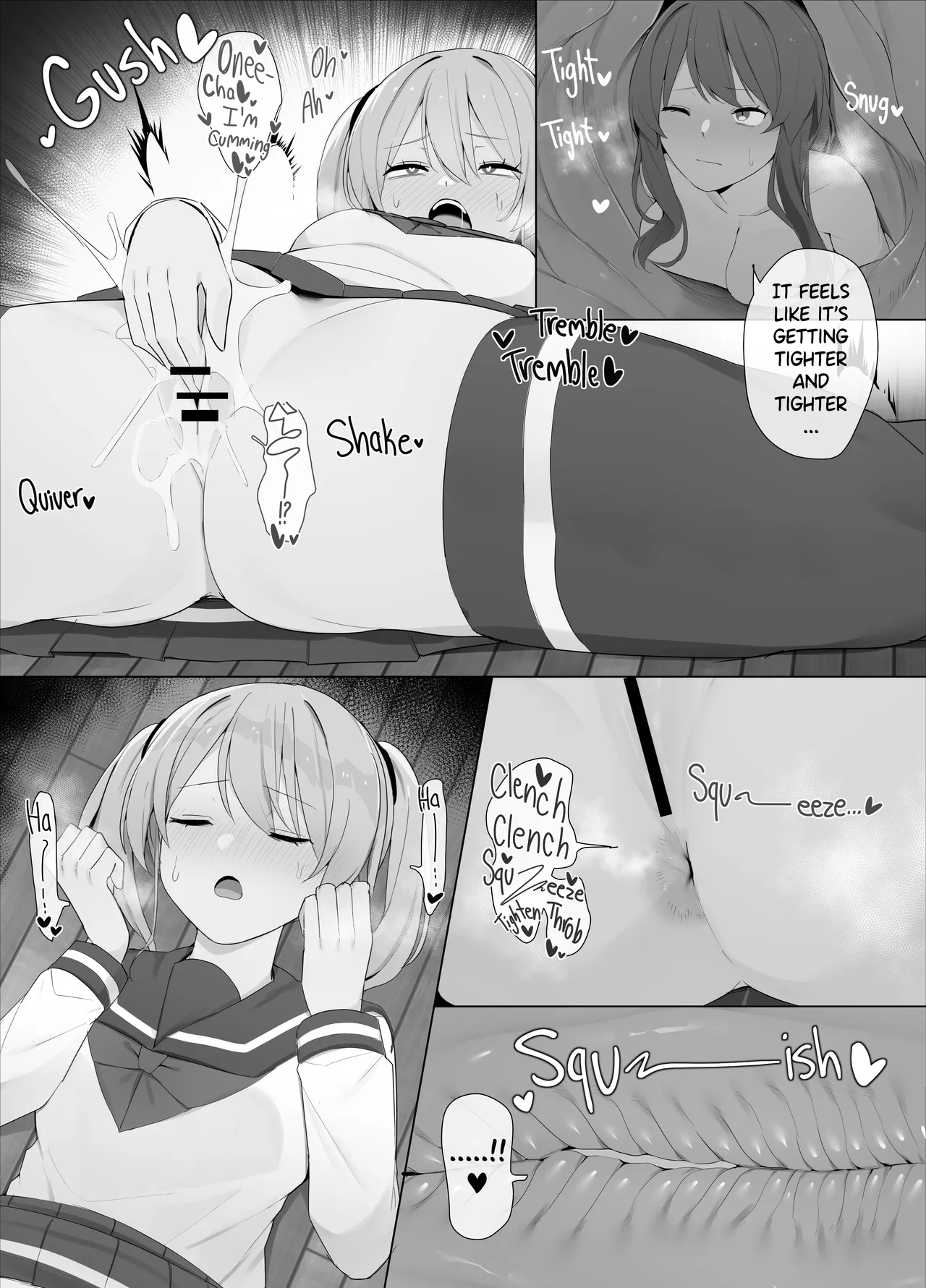 Imouto ni Shihai Sareru Ane | Decadent page 46 original parody - yuri females only hentai manga - read online free