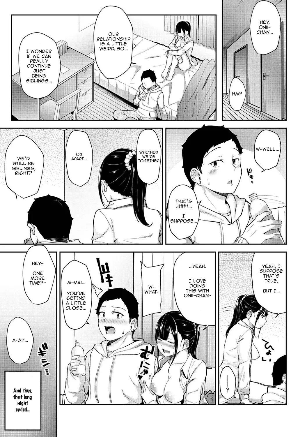 Asa Okitara Imouto ga Hadaka Apron Sugata datta node Hamete Mita | I Woke Up to my Naked Apron Sister and Tried Fucking Her Ch. 1-16 page 60 - squirting sweating hentai manga - read online free