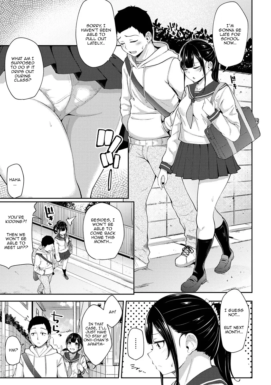 Asa Okitara Imouto ga Hadaka Apron Sugata datta node Hamete Mita | I Woke Up to my Naked Apron Sister and Tried Fucking Her Ch. 1-16 page 72 - squirting sweating hentai manga - read online free